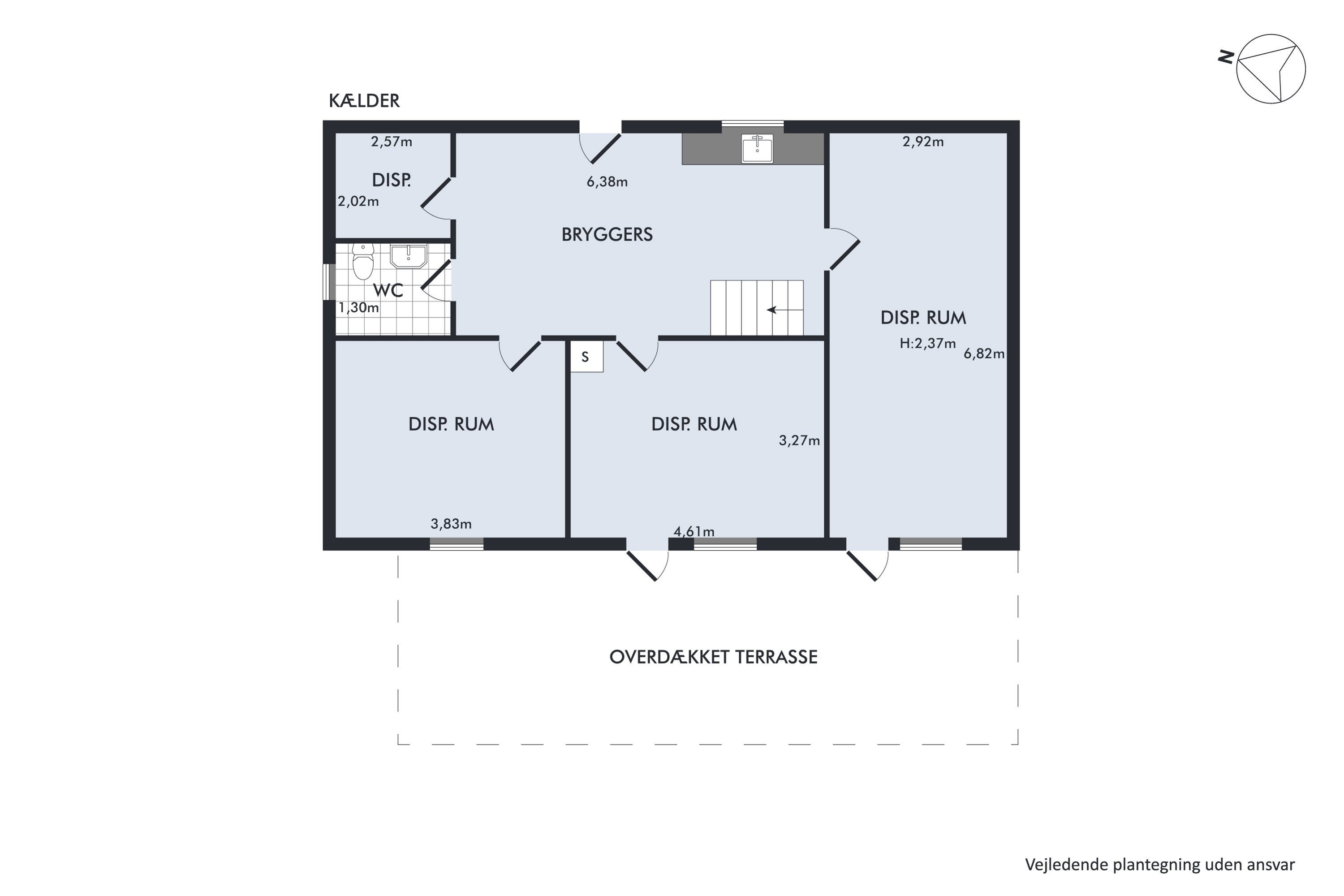 Plantegninger billede af Århusvej 108, 8500 Grenaa