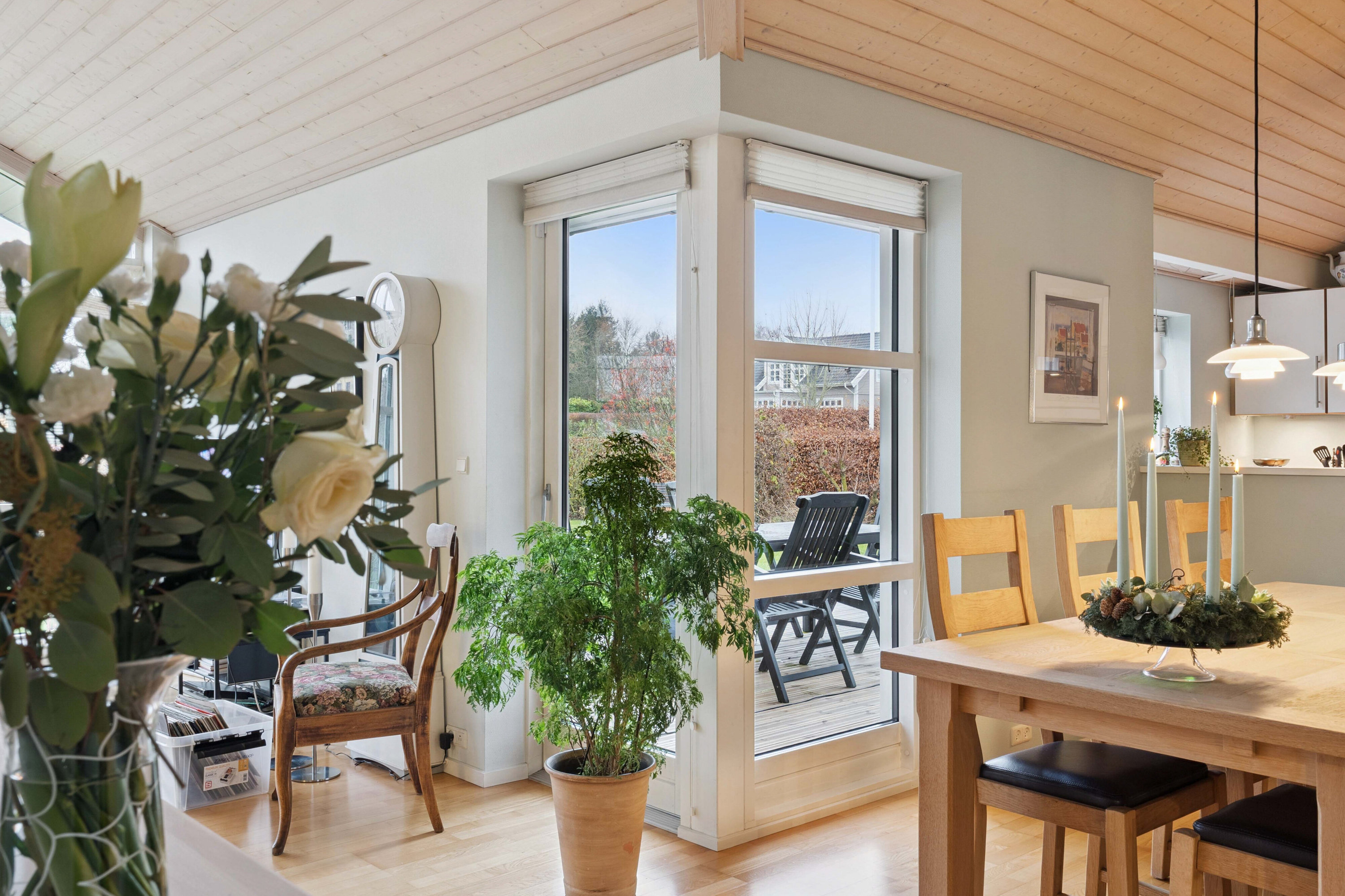 Fremhævet spisestue billede i fuldskærmstilstand. Billede af Solstien 4, Gl Kalvehave, 4771 Kalvehave