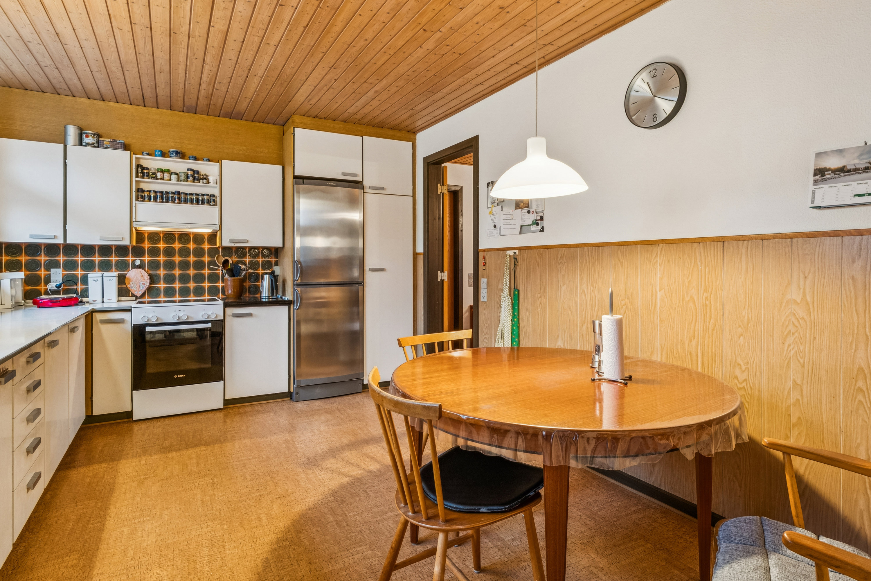 Fremhævet køkken billede i fuldskærmstilstand. Billede af Nørvang 12, Erslev, 7950 Erslev