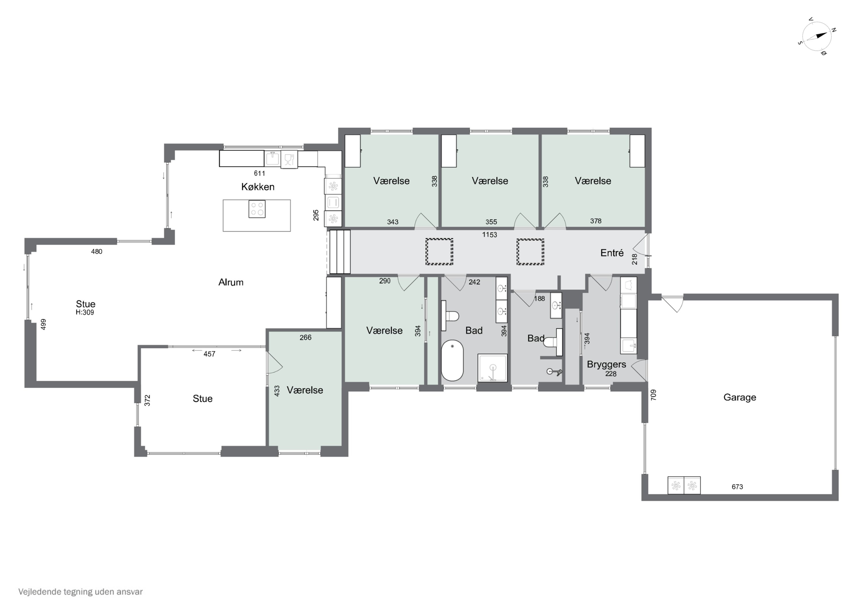Plantegninger billede af Fårdalen 104, 8600 Silkeborg