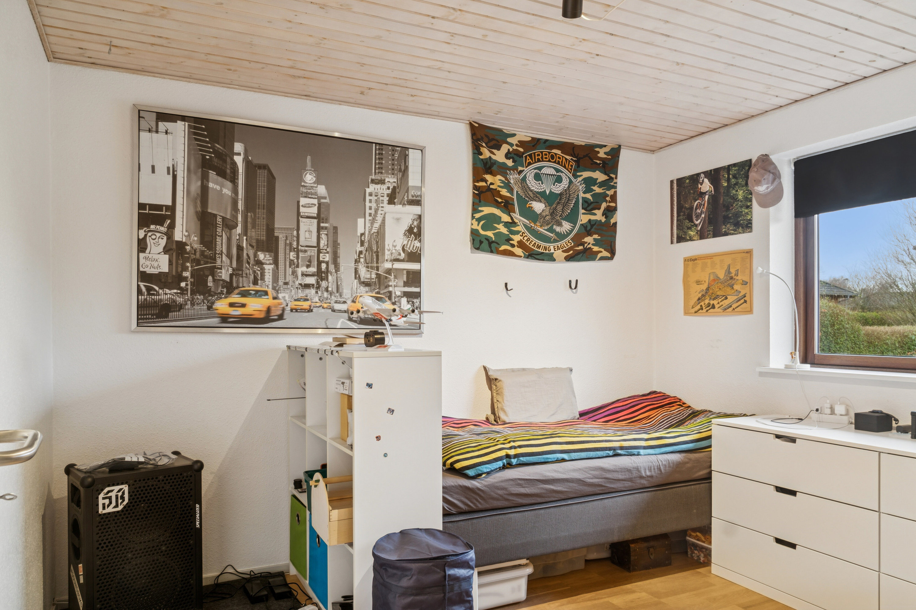 Fremhævet soveværelse billede i fuldskærmstilstand. Billede af Jagtvej 37, 8450 Hammel