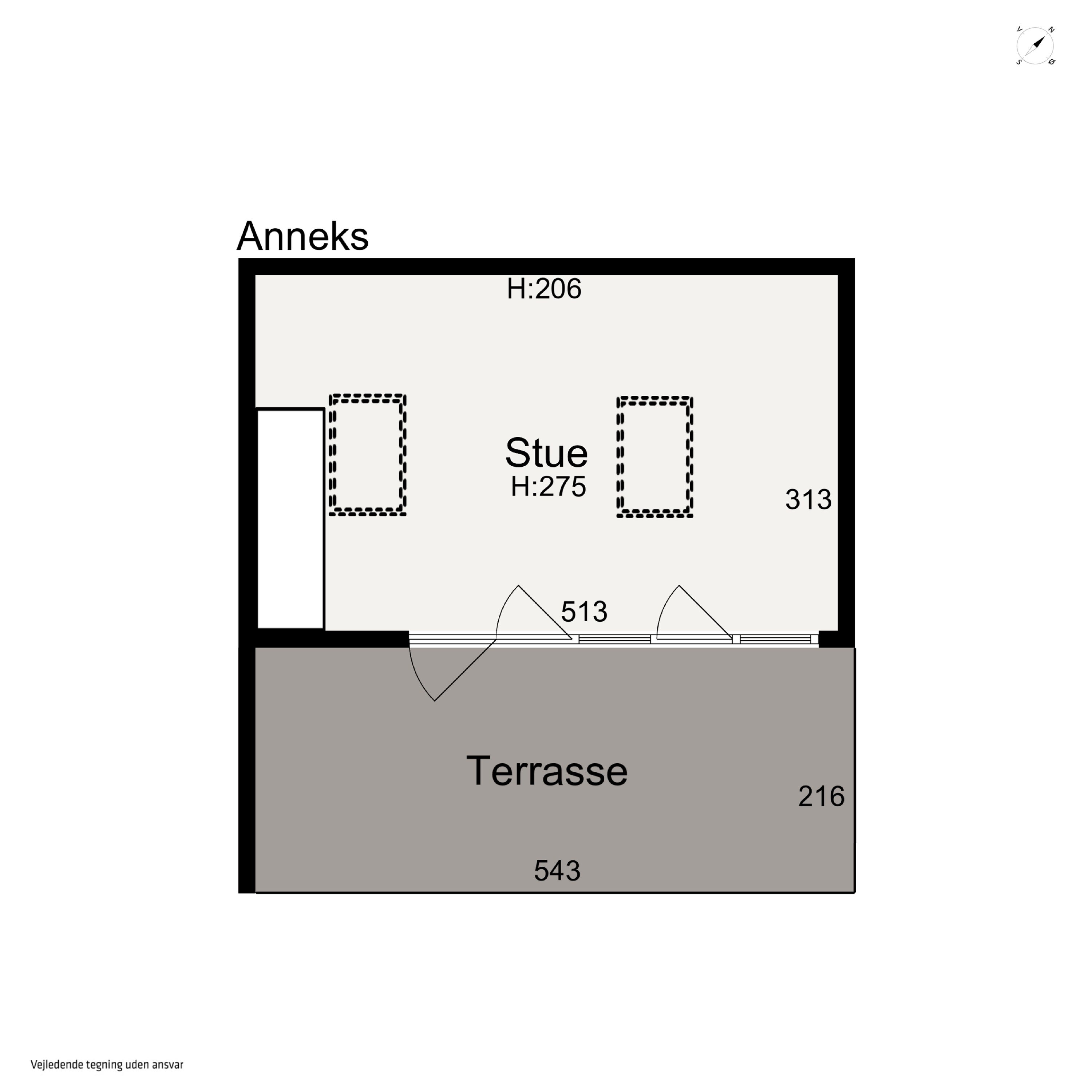 Plantegninger billede af Jagtvej 37, 8450 Hammel