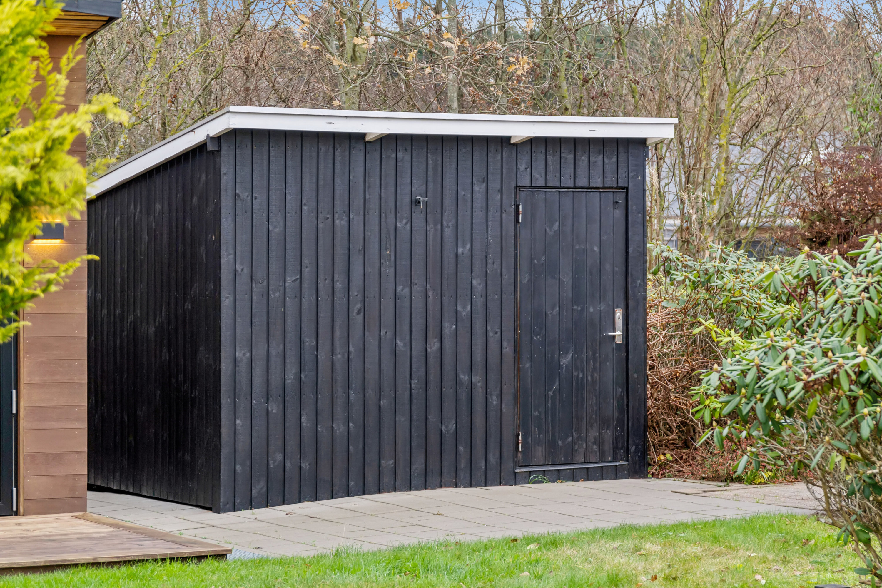 Fremhævet udendørs billede i fuldskærmstilstand. Billede af Jagtvej 37, 8450 Hammel