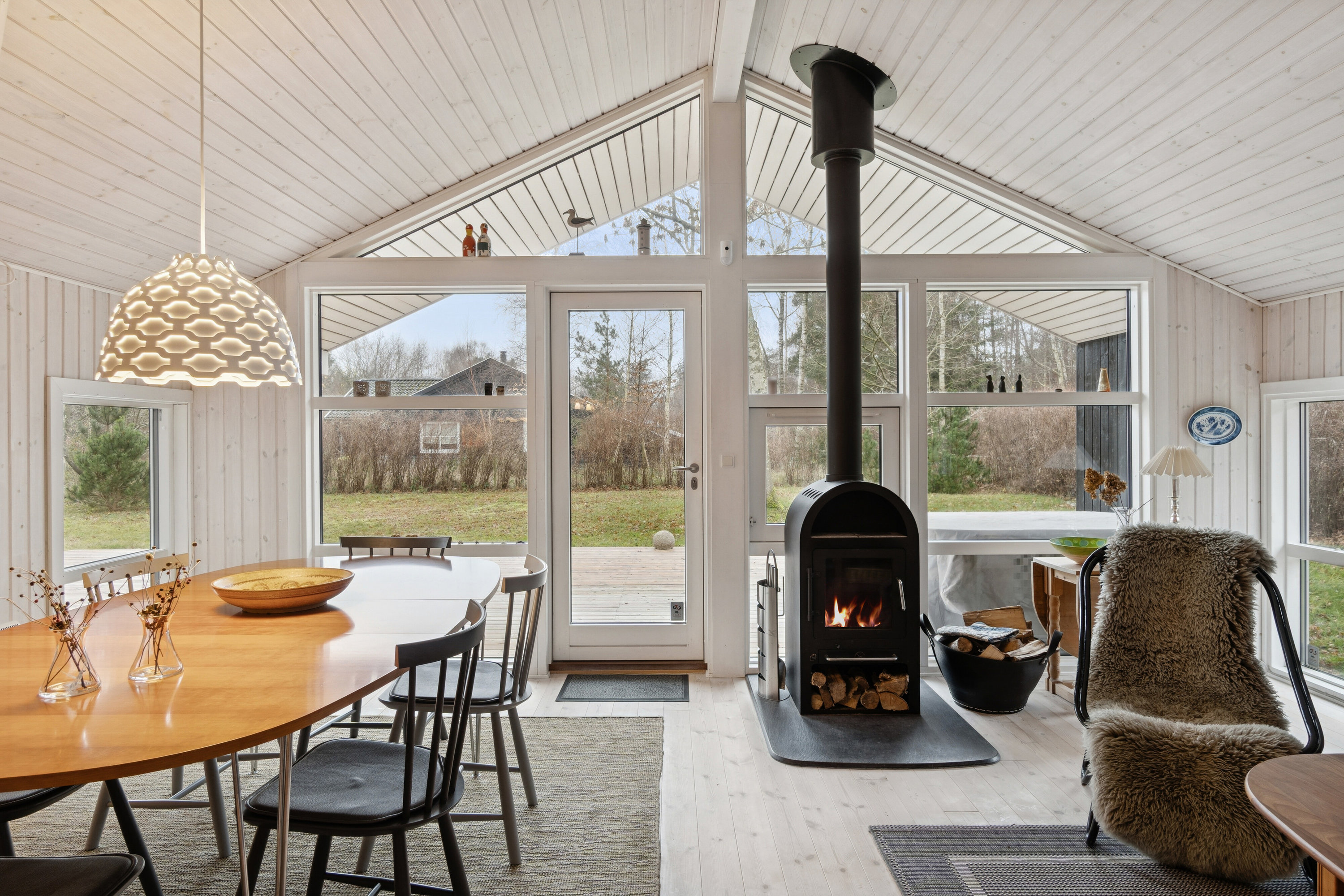 Fremhævet spisestue billede i fuldskærmstilstand. Billede af Annettevænget 11, Gudmindrup Lyng, 4573 Højby