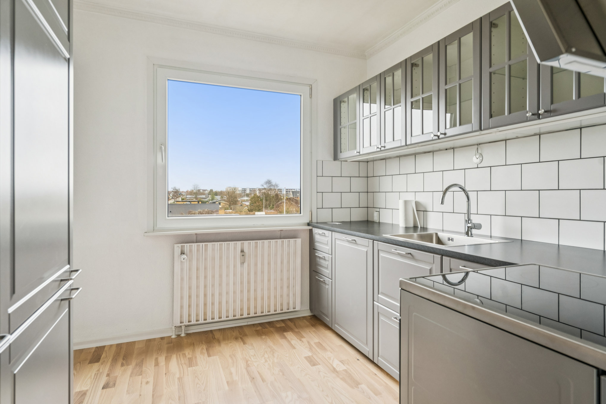 Fremhævet køkken billede i fuldskærmstilstand. Billede af Ægirsvej 57, 2. tv., 8920 Randers NV