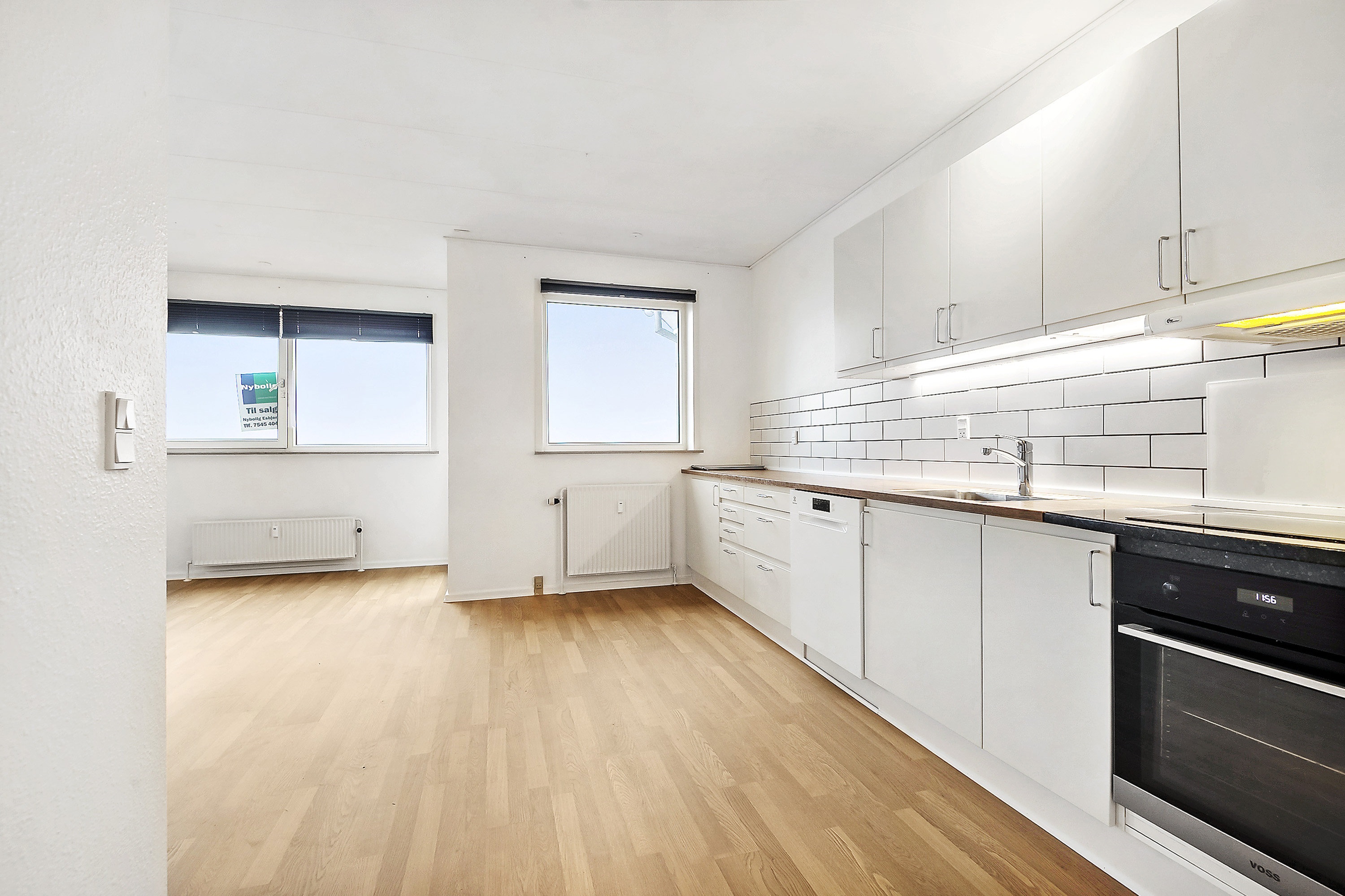 Fremhævet køkken billede i fuldskærmstilstand. Billede af Fynsgade 9, 3. tv., 6700 Esbjerg