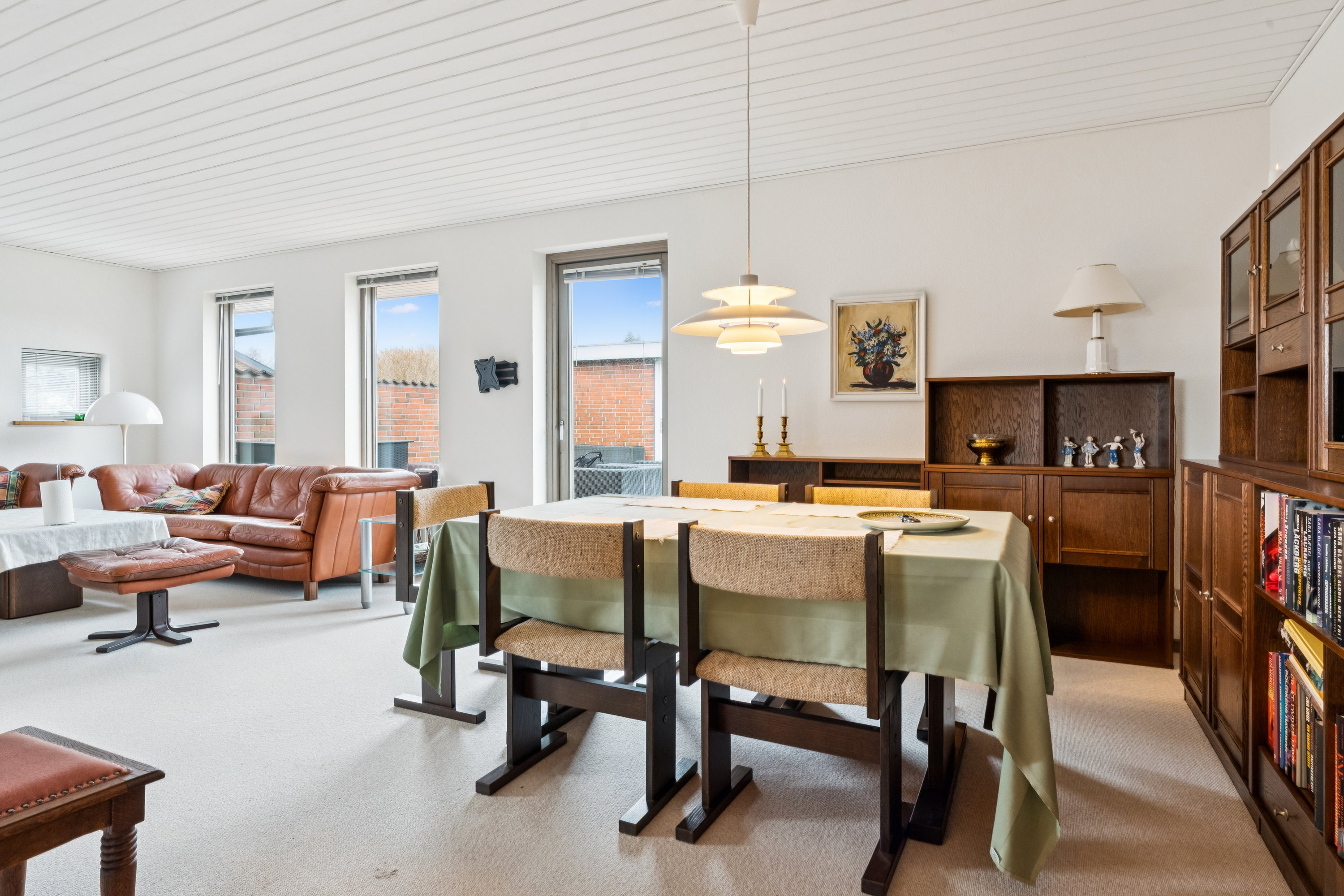 Fremhævet stue billede i fuldskærmstilstand. Billede af Beltoften 13, 9260 Gistrup