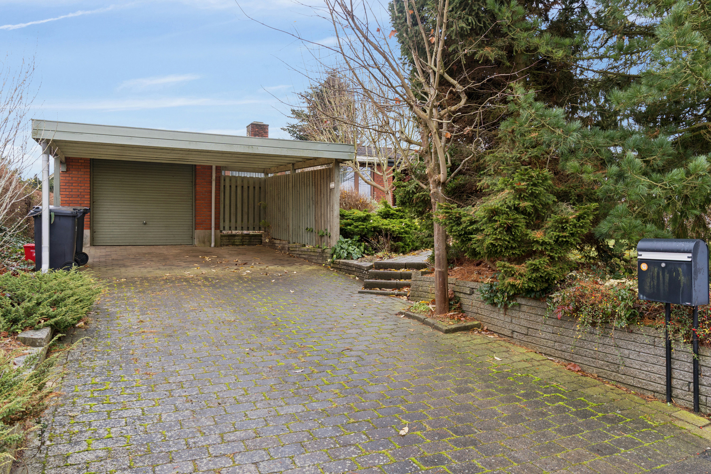 Fremhævet carport billede i fuldskærmstilstand. Billede af Havevej 48, 4700 Næstved