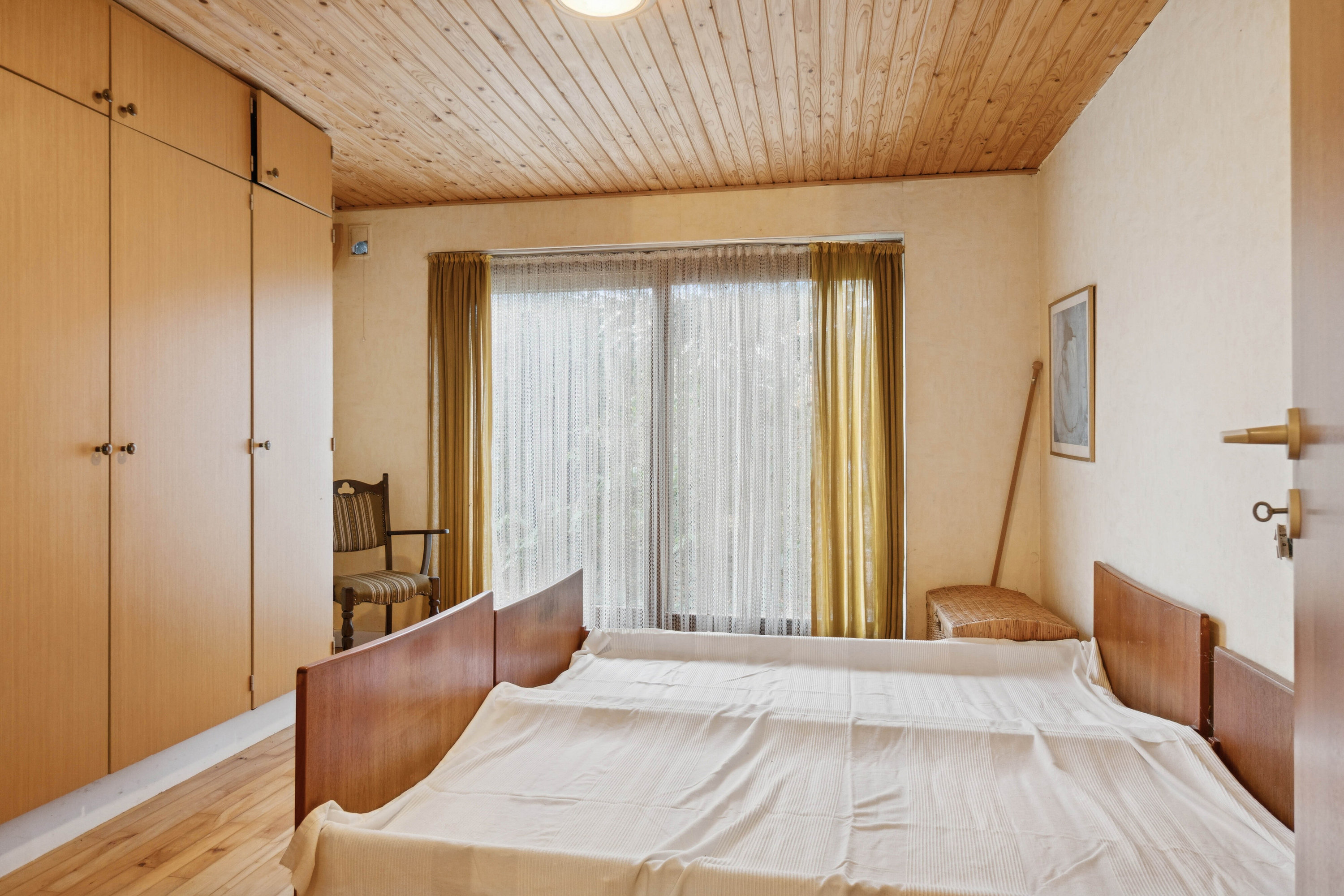 Fremhævet soveværelse billede i fuldskærmstilstand. Billede af Havevej 48, 4700 Næstved