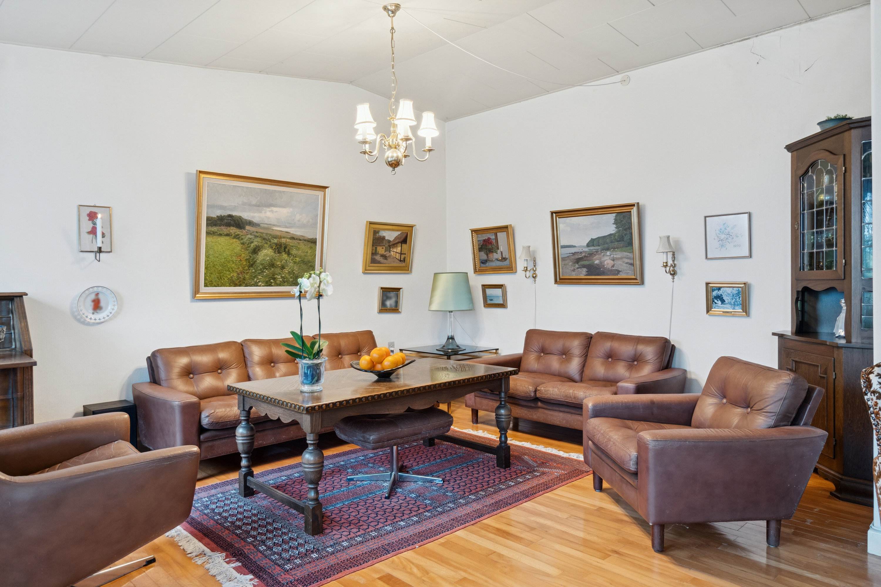 Fremhævet stue billede i fuldskærmstilstand. Billede af Havevej 48, 4700 Næstved