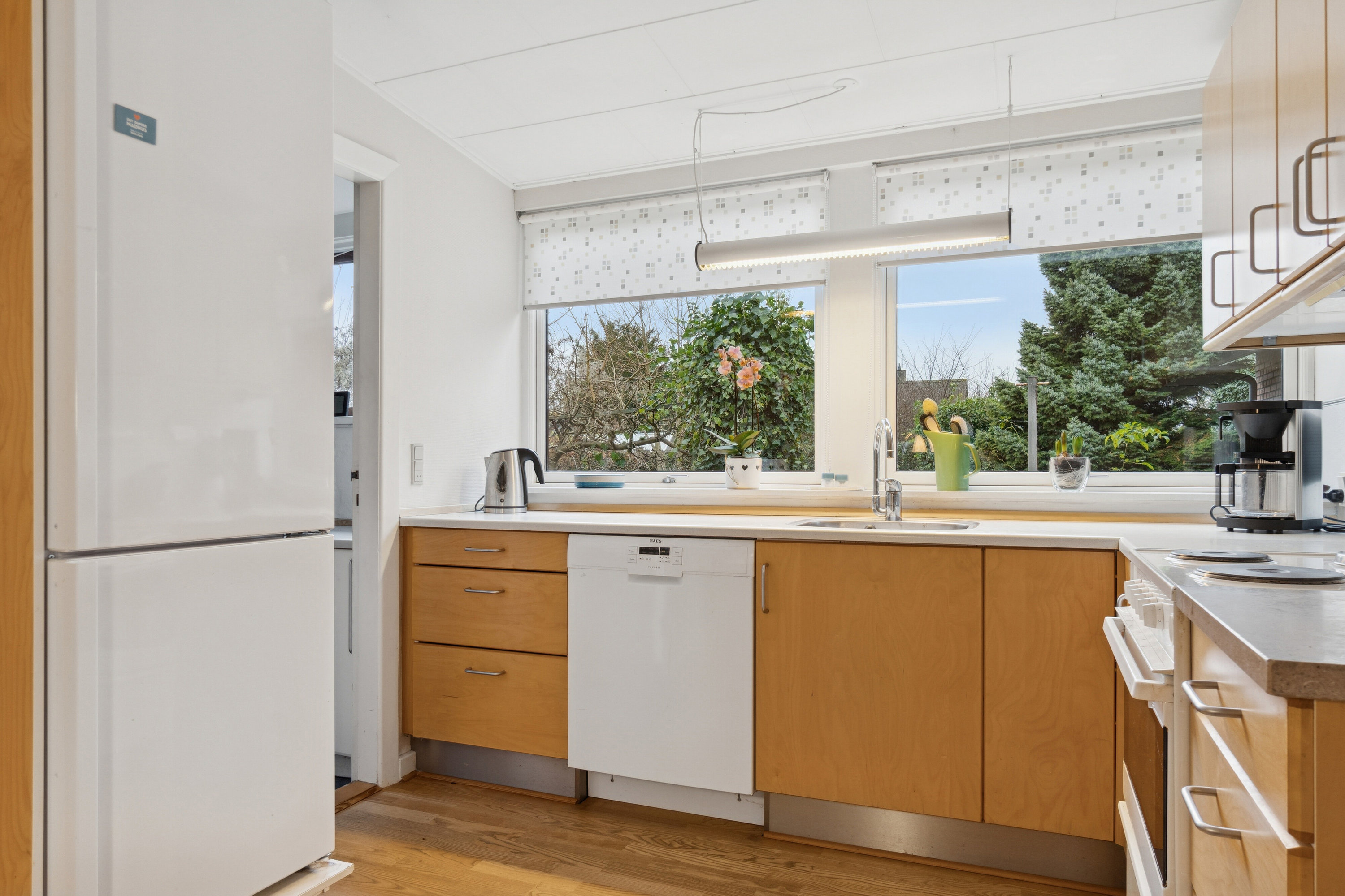 Fremhævet køkken billede i fuldskærmstilstand. Billede af Havevej 48, 4700 Næstved