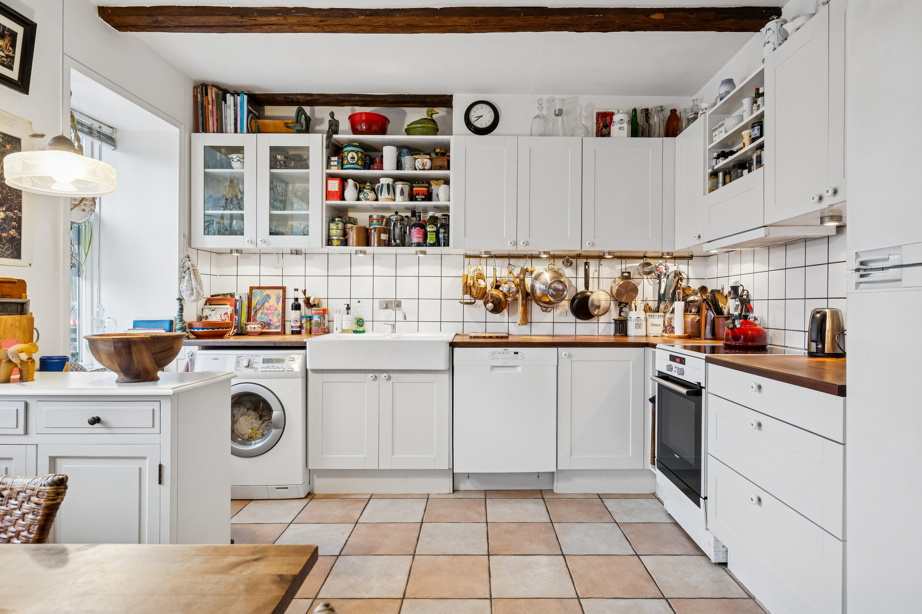 Miniaturebillede 2: køkken. Billede af Kriegersvej 9, 8000 Aarhus C