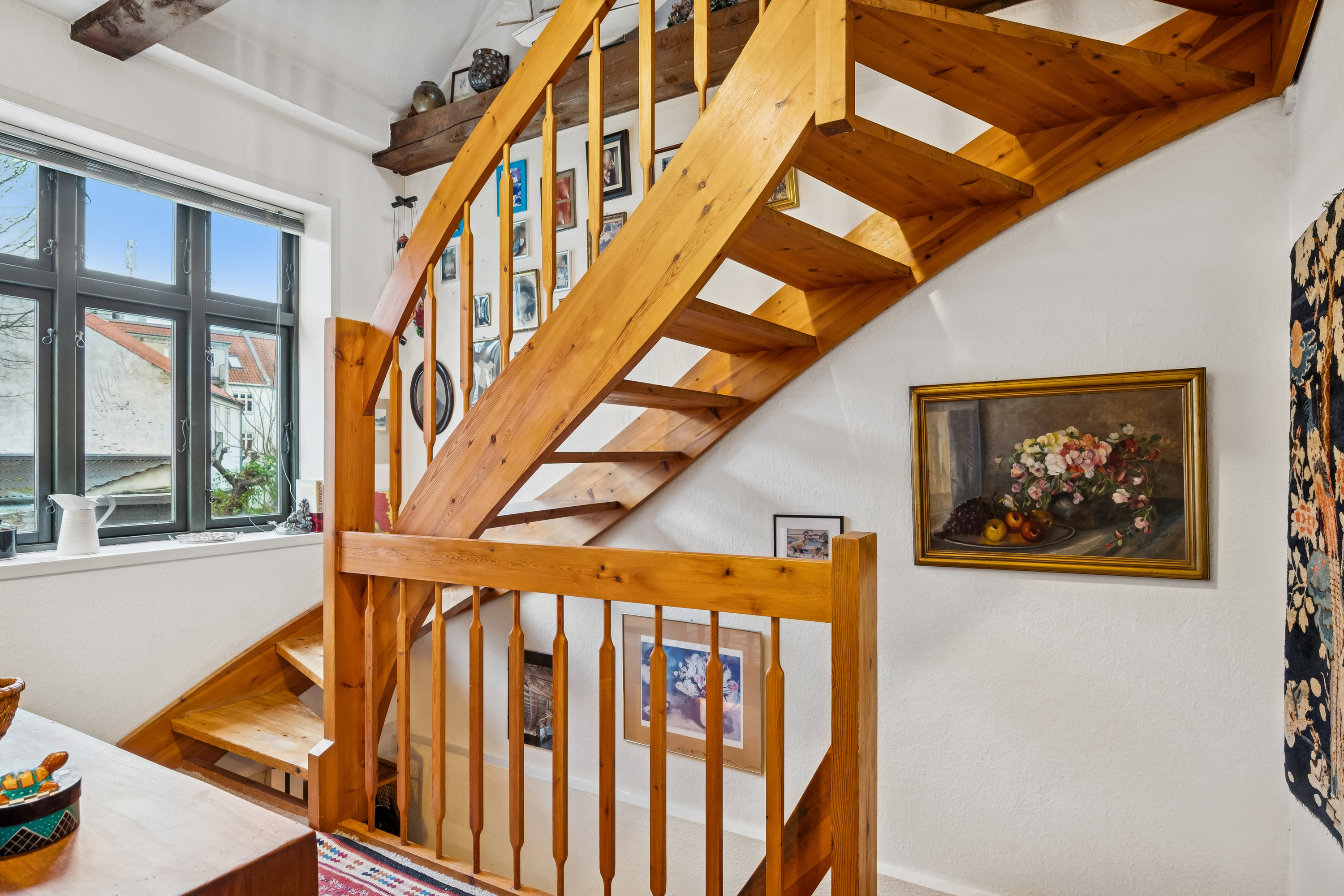 Fremhævet trappe billede i fuldskærmstilstand. Billede af Kriegersvej 9, 8000 Aarhus C