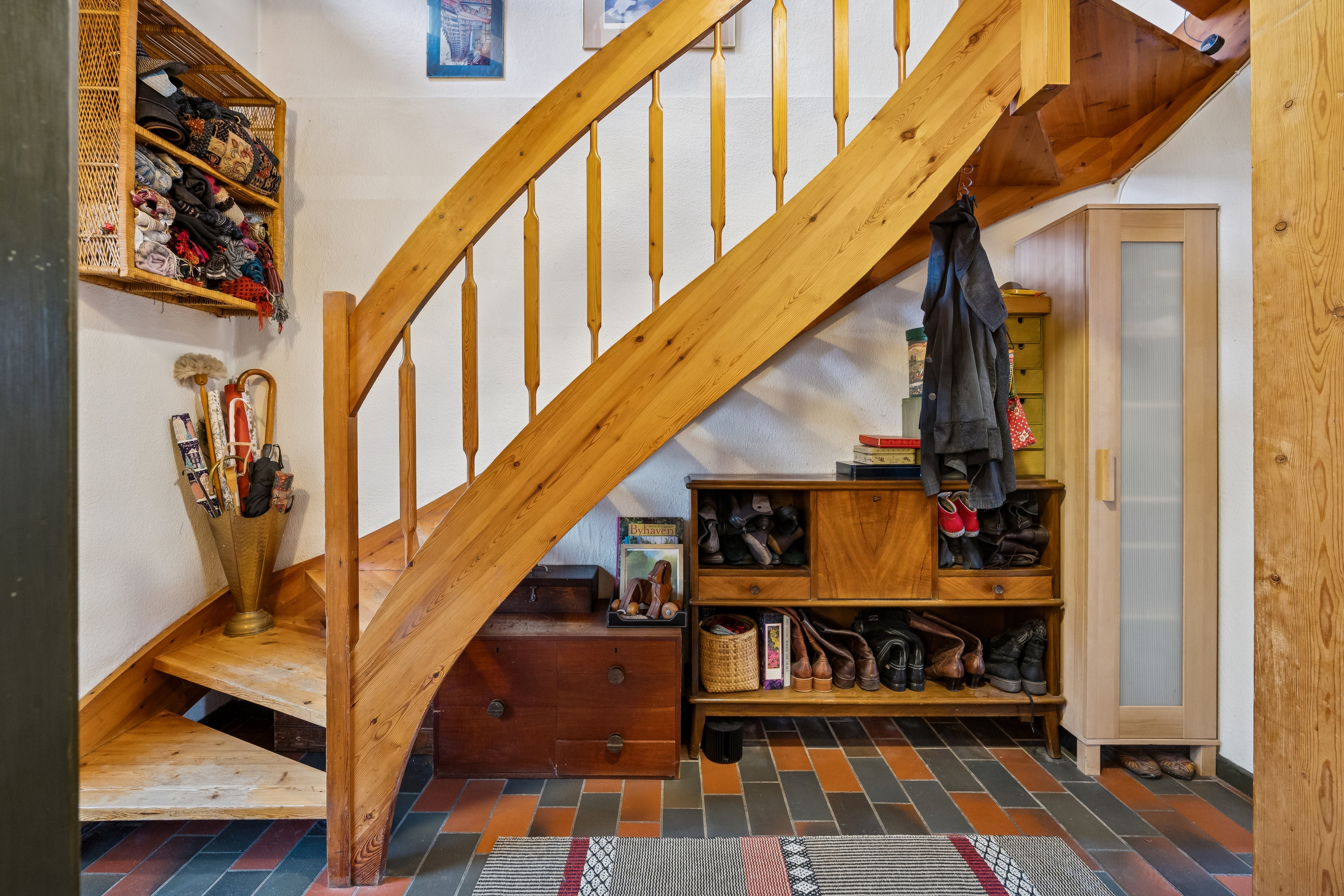 Fremhævet trappe billede i fuldskærmstilstand. Billede af Kriegersvej 9, 8000 Aarhus C