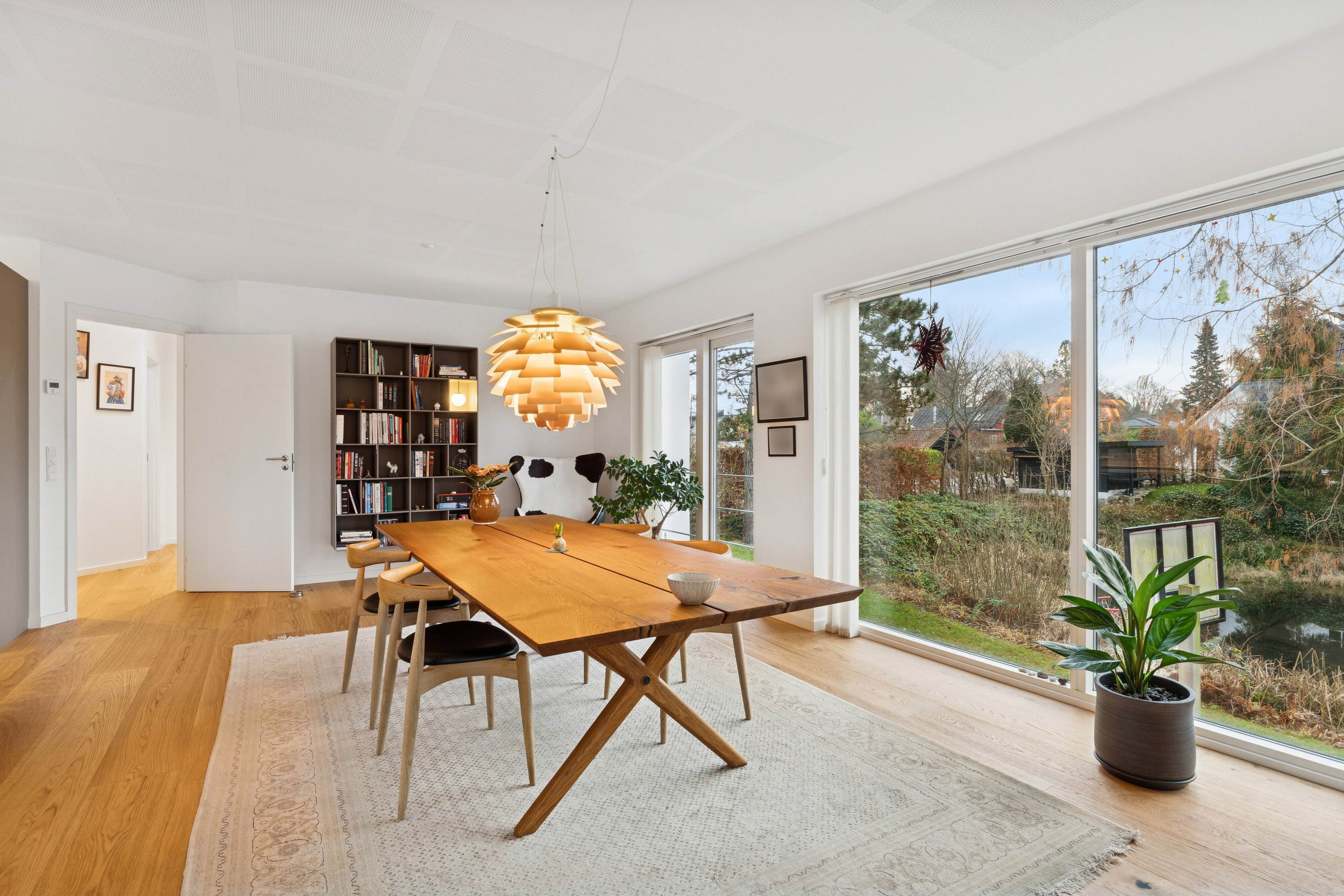 Fremhævet spisestue billede i fuldskærmstilstand. Billede af Mosebakken 18B, 2830 Virum