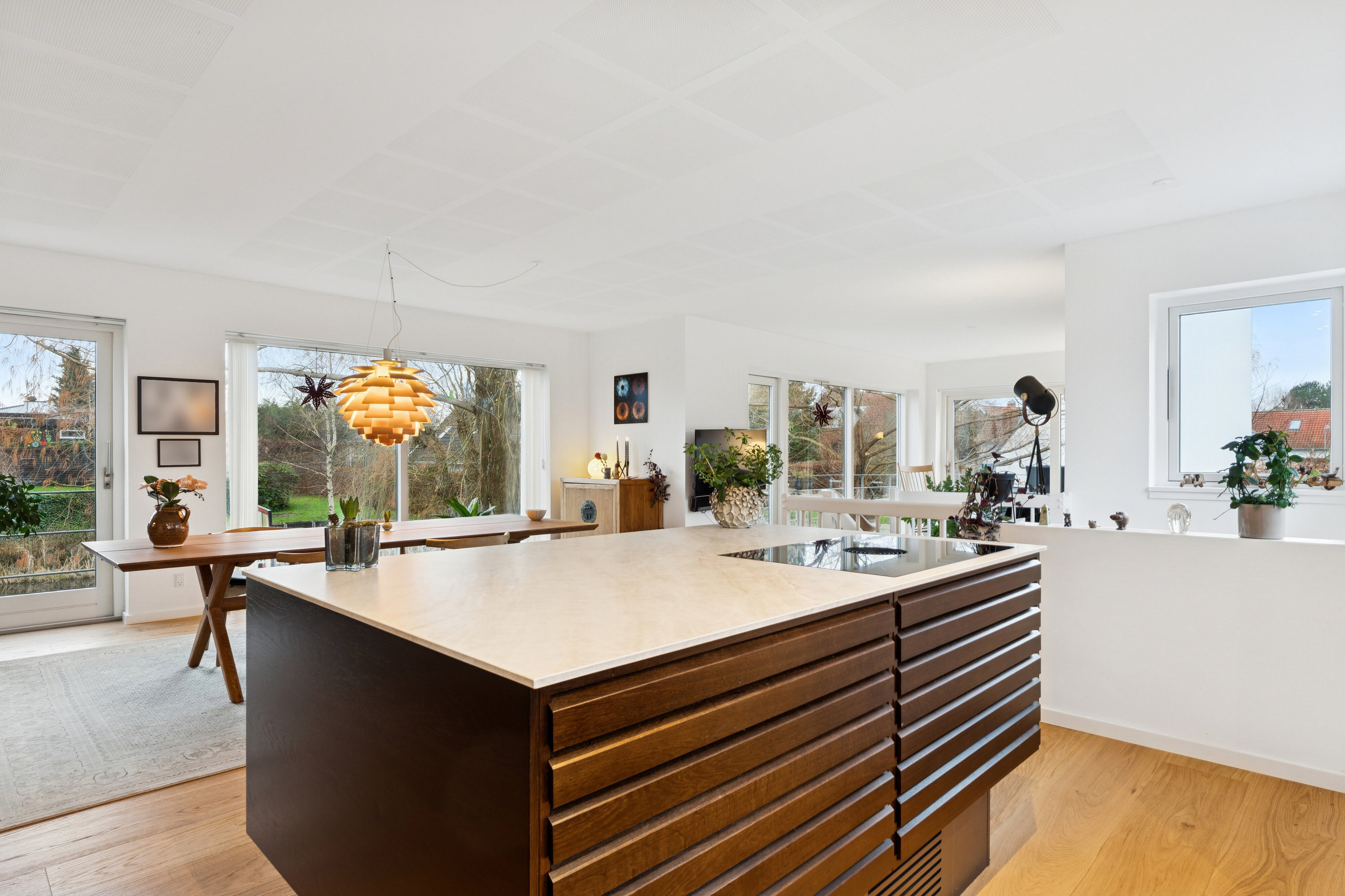 Fremhævet køkken billede i fuldskærmstilstand. Billede af Mosebakken 18B, 2830 Virum