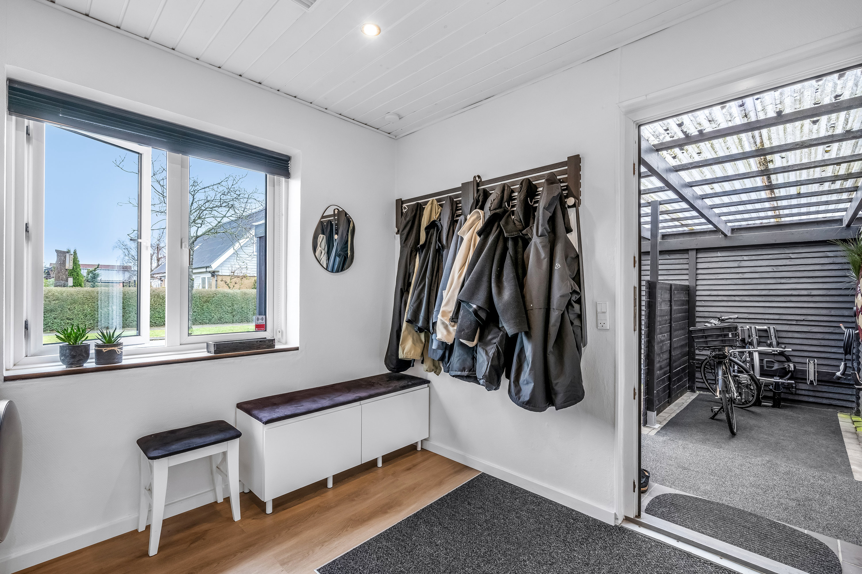 Fremhævet entre billede i fuldskærmstilstand. Billede af Violvej 8, 6900 Skjern