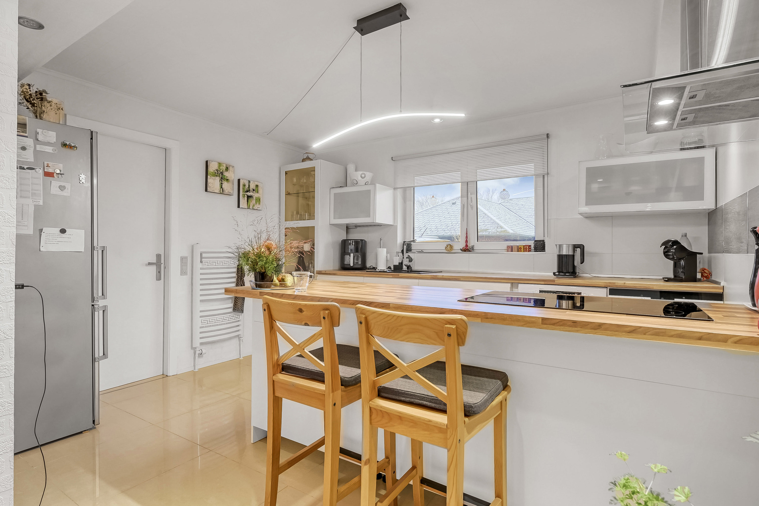 Fremhævet køkken billede i fuldskærmstilstand. Billede af Vestparken 23, 6840 Oksbøl