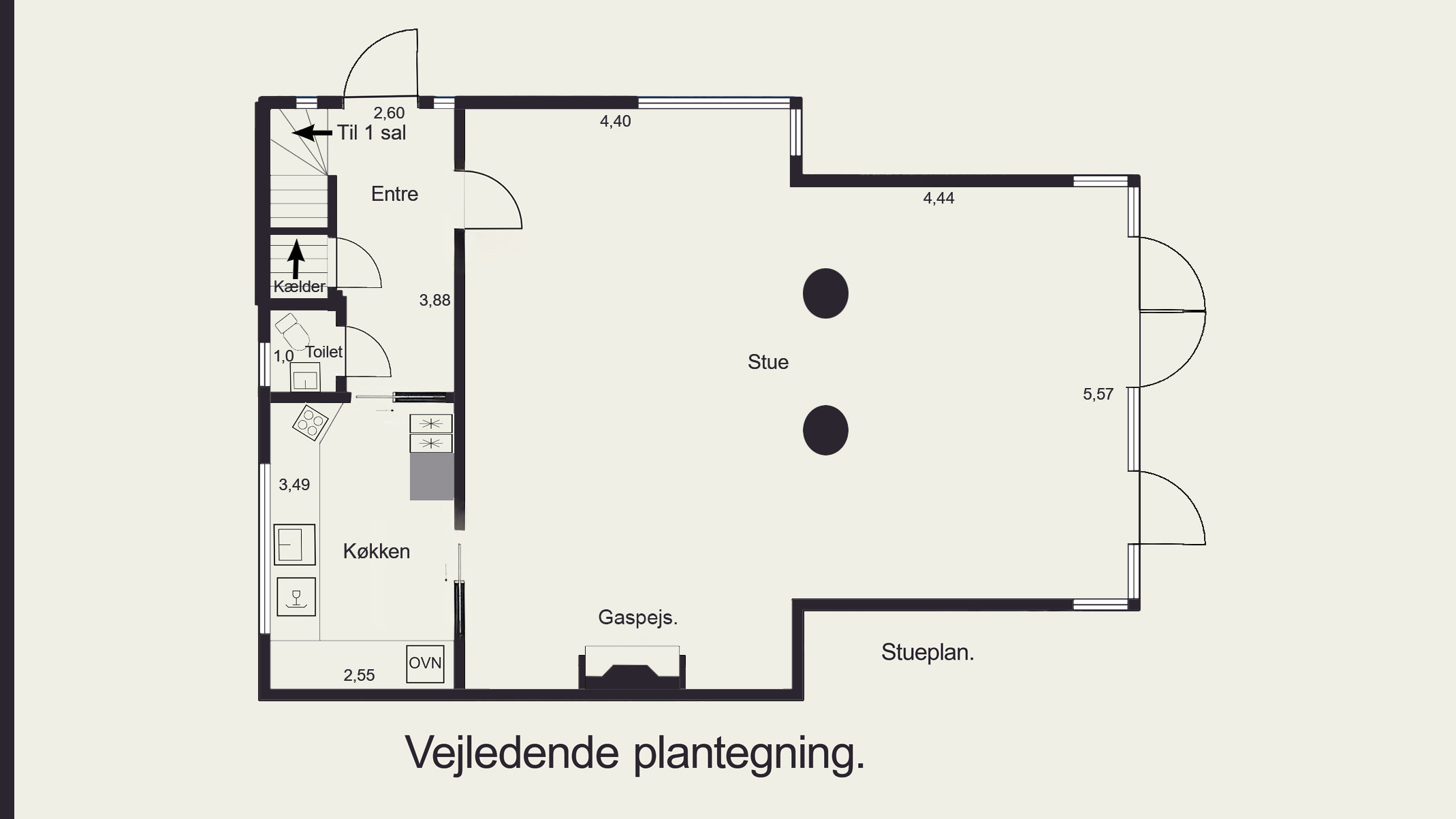 Plantegninger billede af Præstevænget 1, 5610 Assens