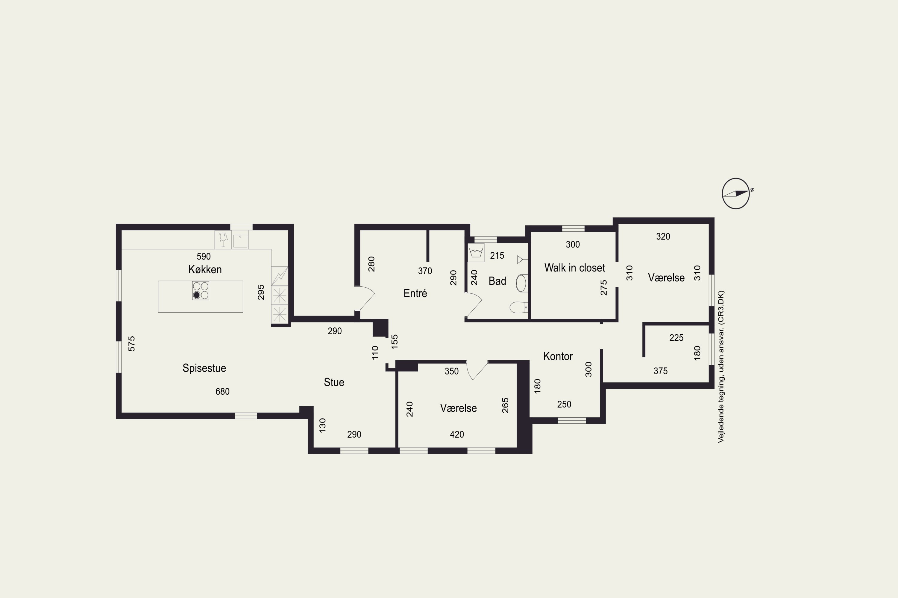 Plantegninger billede af Hovedgaden 18, 1., 4622 Havdrup