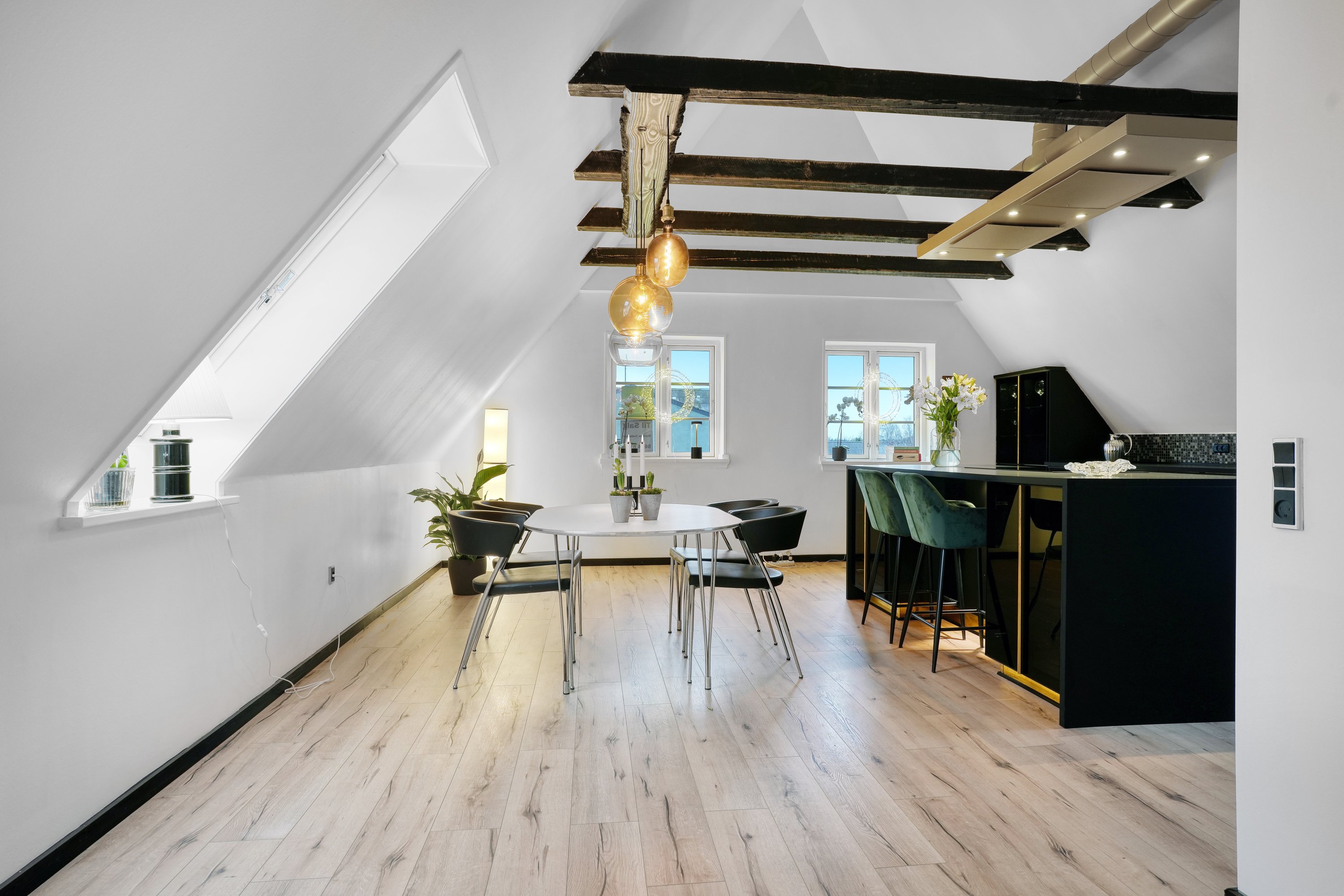 Fremhævet spisestue billede i fuldskærmstilstand. Billede af Hovedgaden 18, 1., 4622 Havdrup