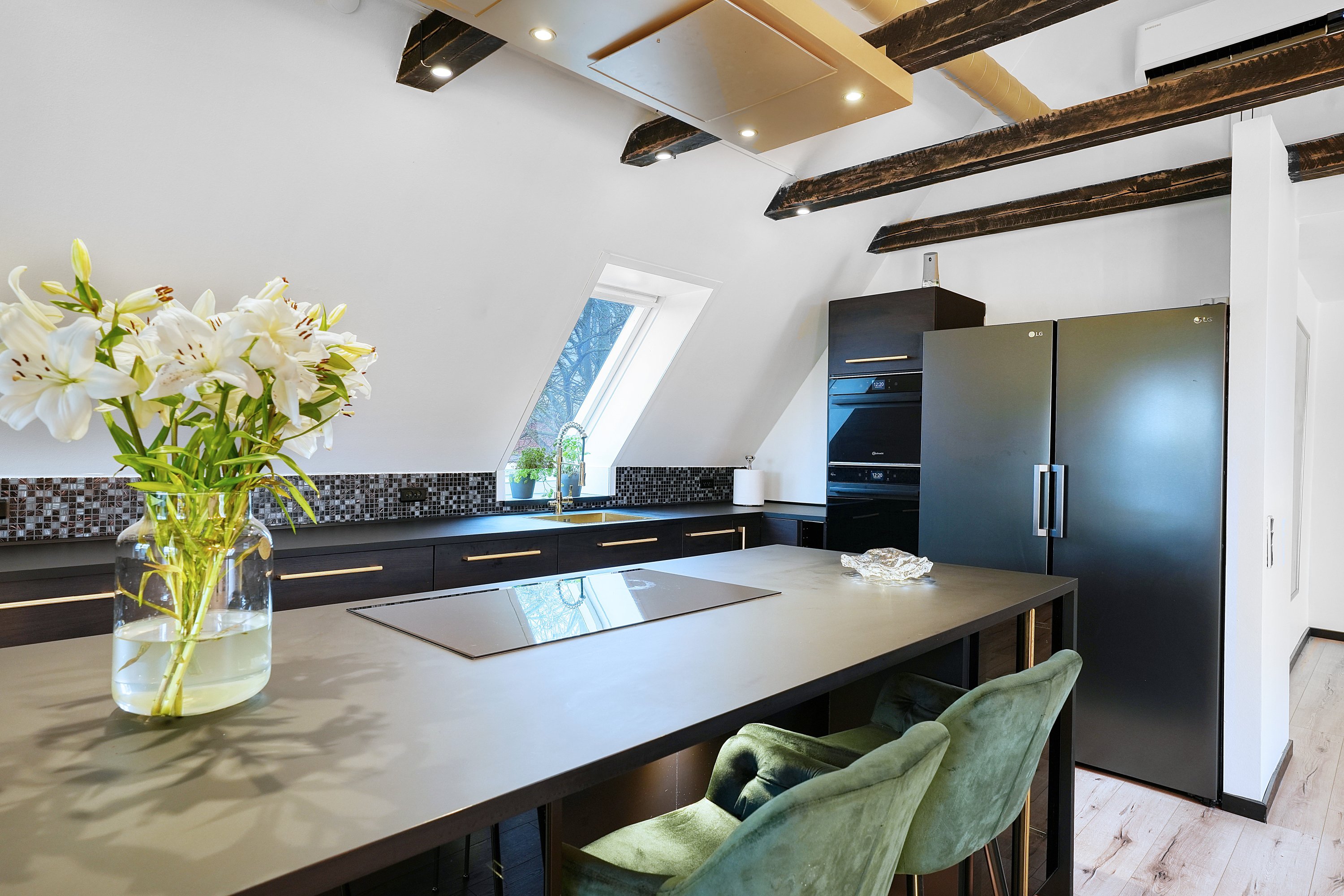 Fremhævet køkken billede i fuldskærmstilstand. Billede af Hovedgaden 18, 1., 4622 Havdrup