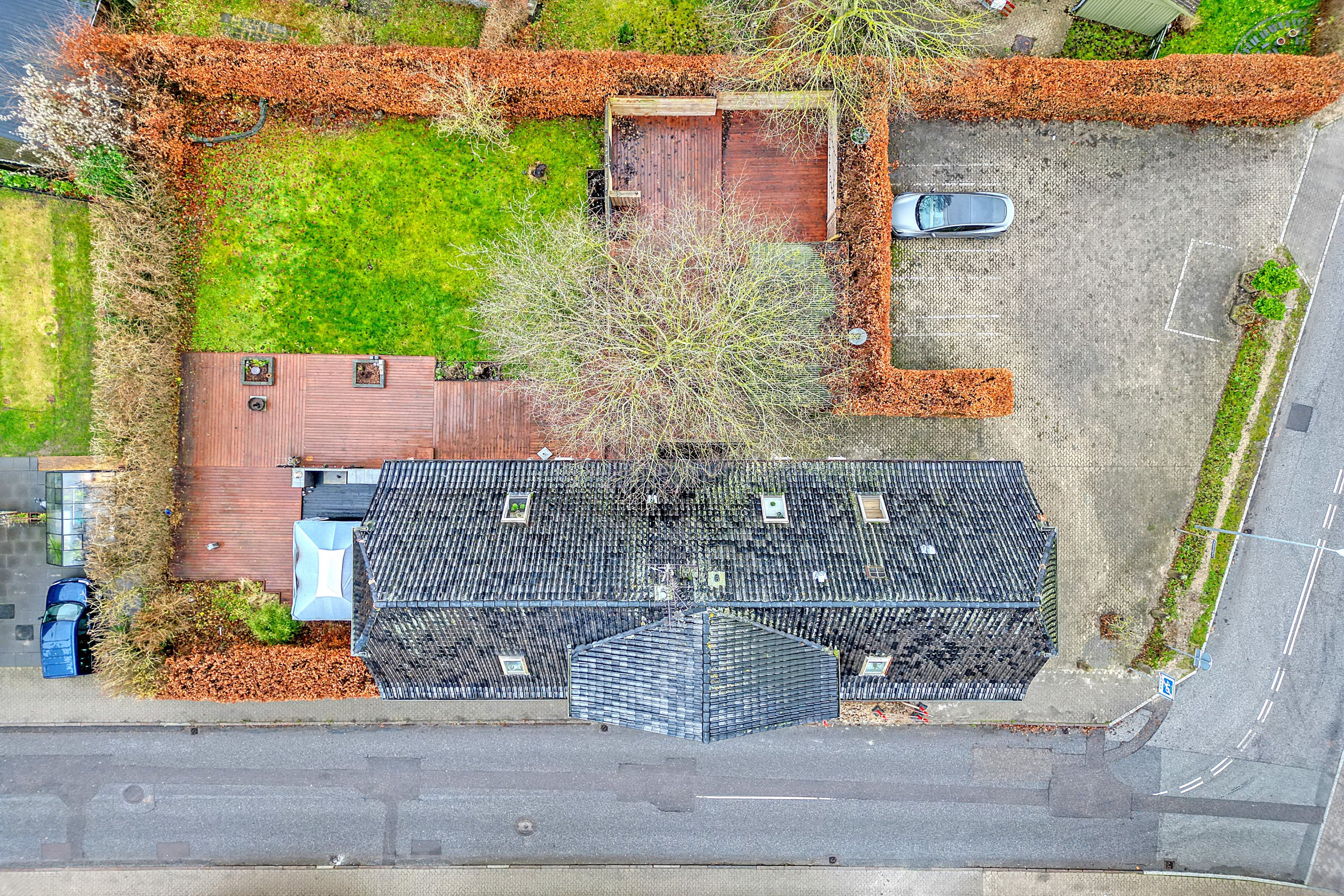 Fremhævet luftfoto billede i fuldskærmstilstand. Billede af Hovedgaden 18, 1., 4622 Havdrup