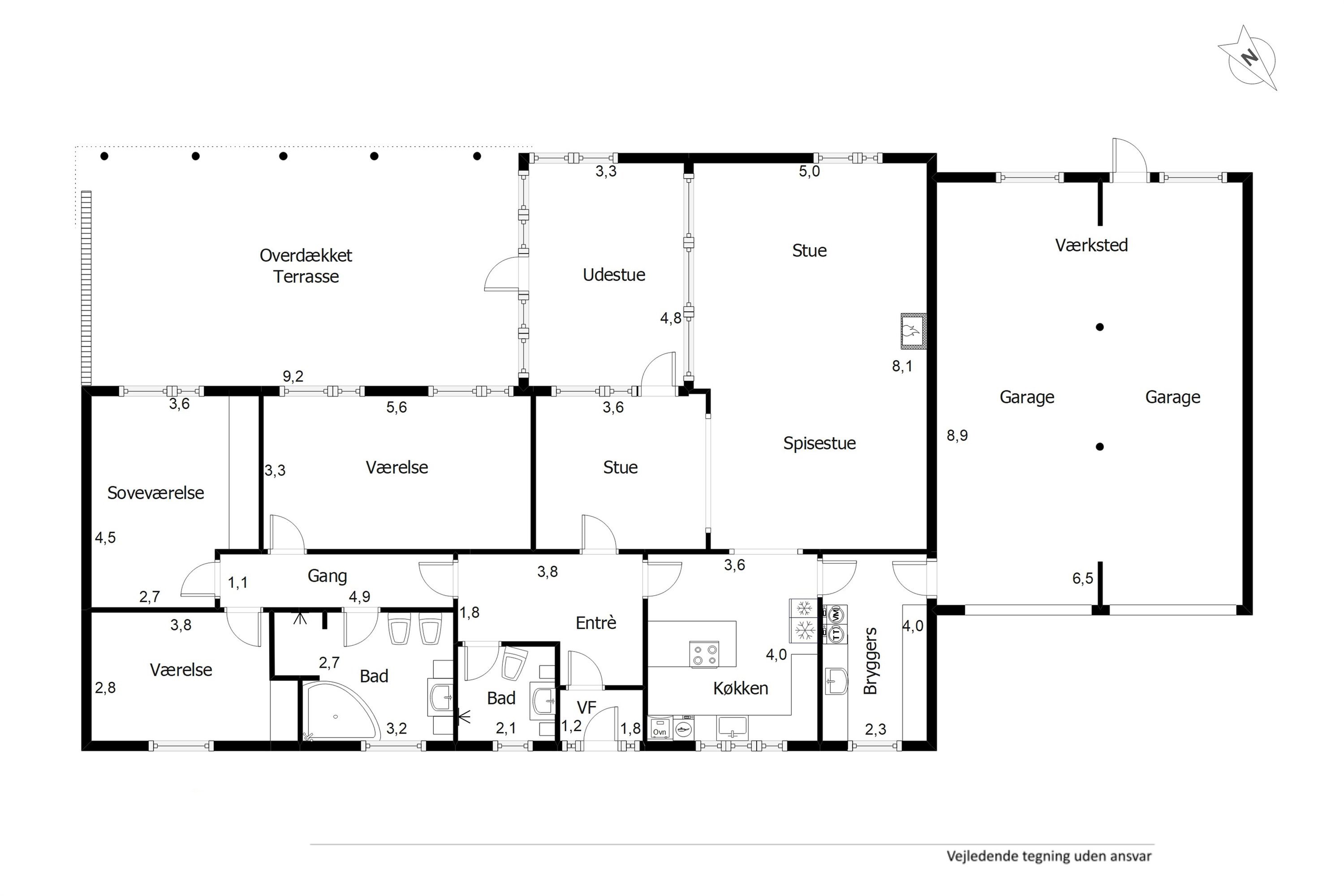 Plantegninger billede af Strandvænget 27, 6710 Esbjerg V