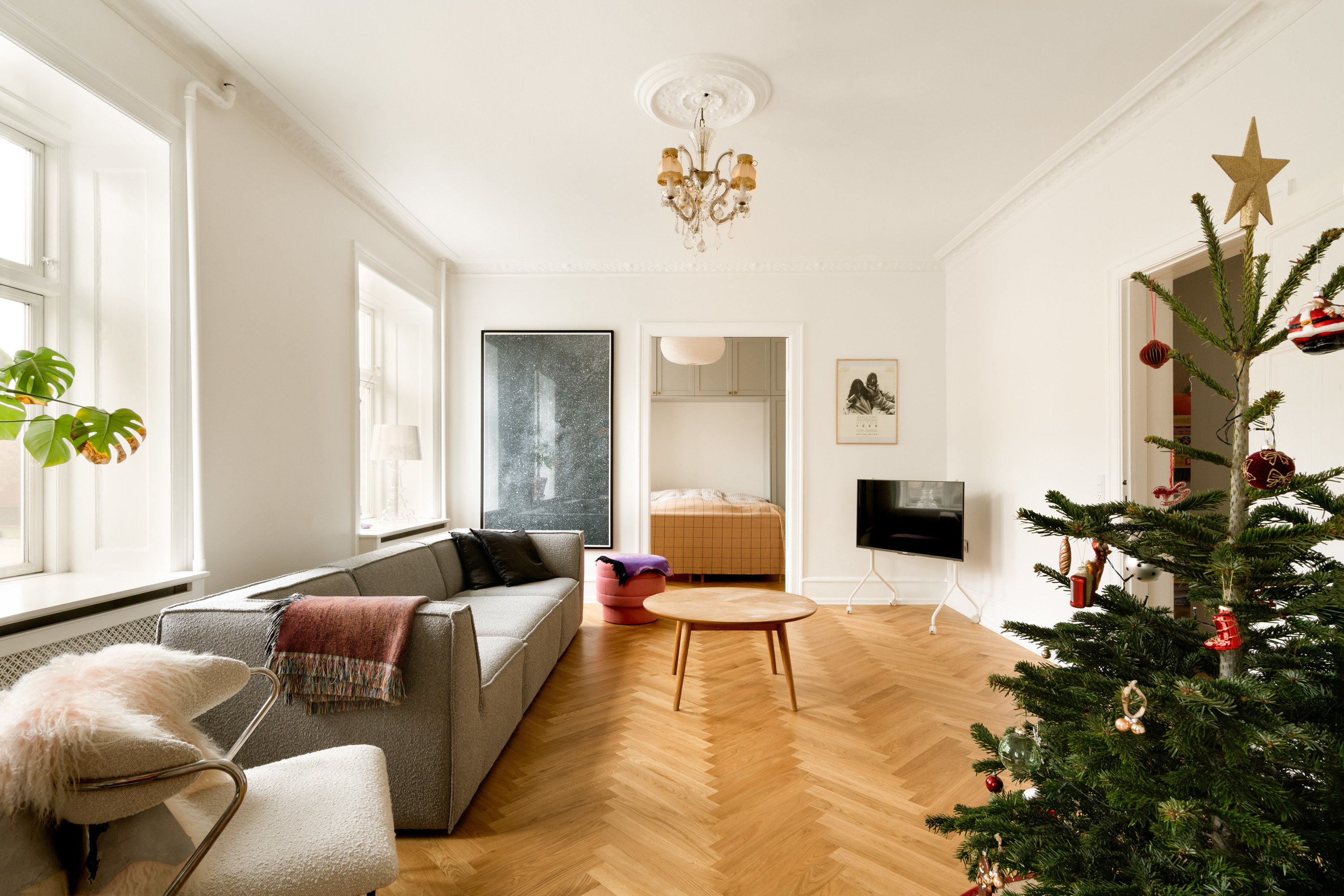 Fremhævet  billede i fuldskærmstilstand. Billede af Rolighedsvej 20, 1. tv., 1958 Frederiksberg C