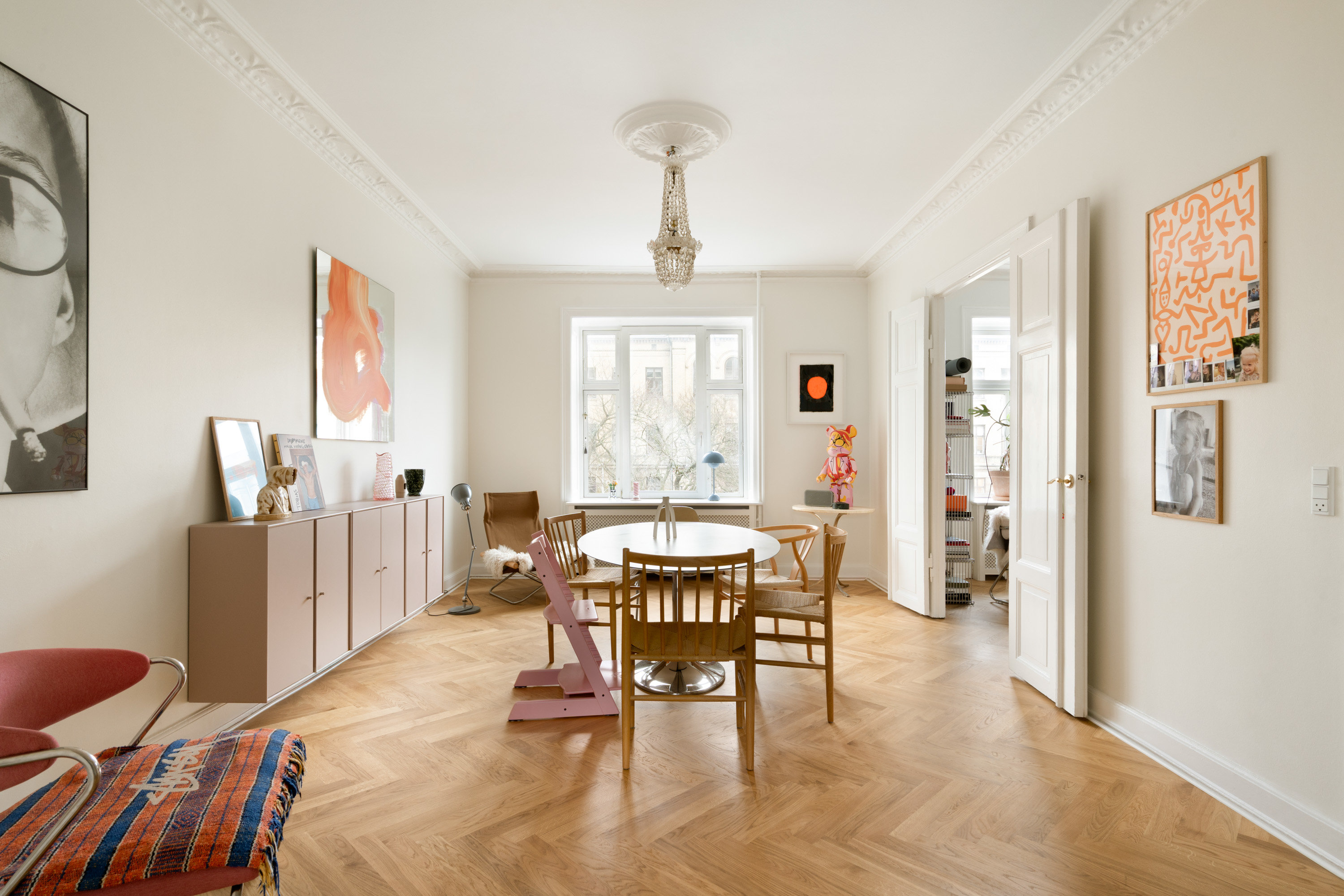 Fremhævet  billede i fuldskærmstilstand. Billede af Rolighedsvej 20, 1. tv., 1958 Frederiksberg C