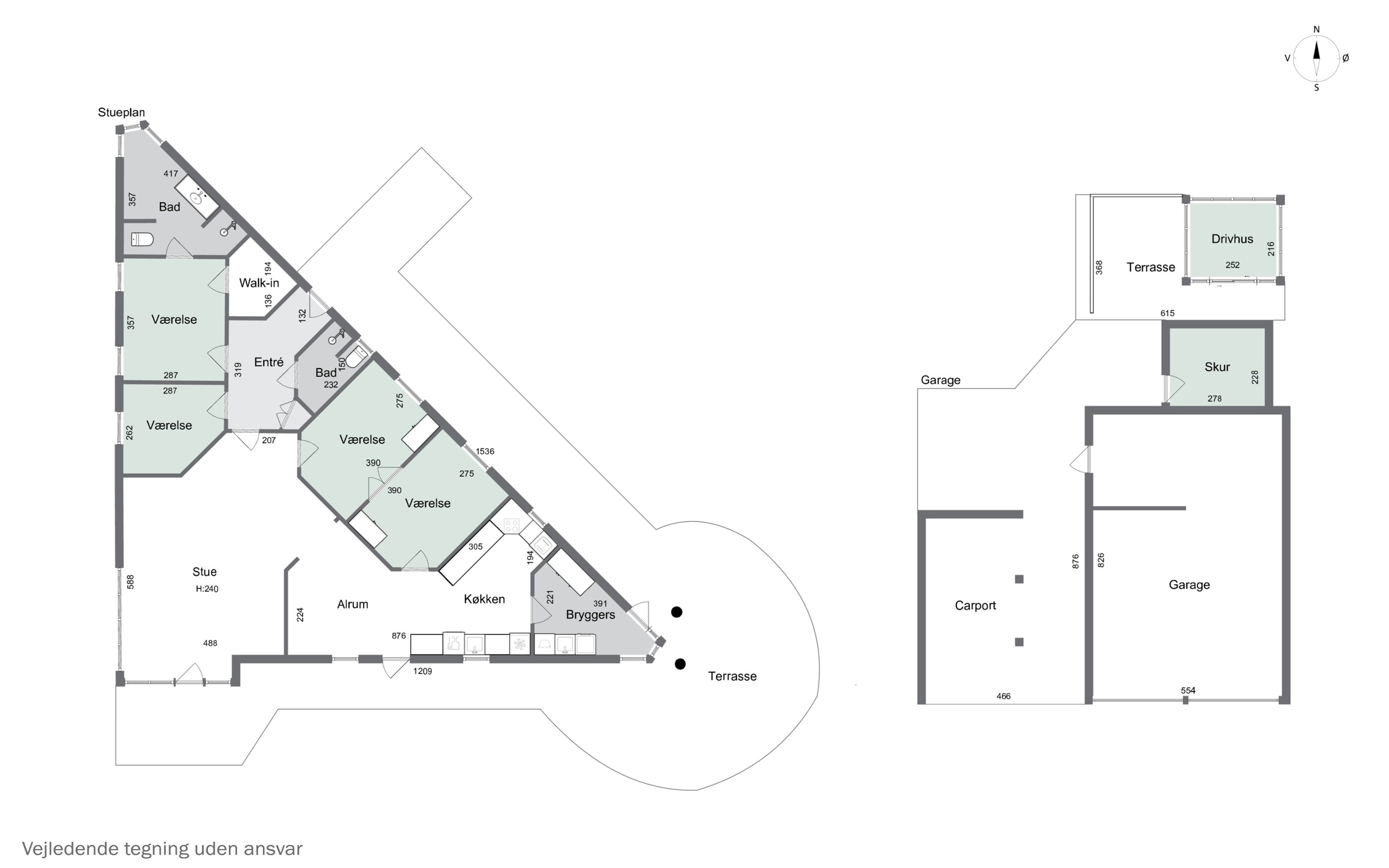 Plantegninger billede af Byvangen 34, Slots Bjergby, 4200 Slagelse
