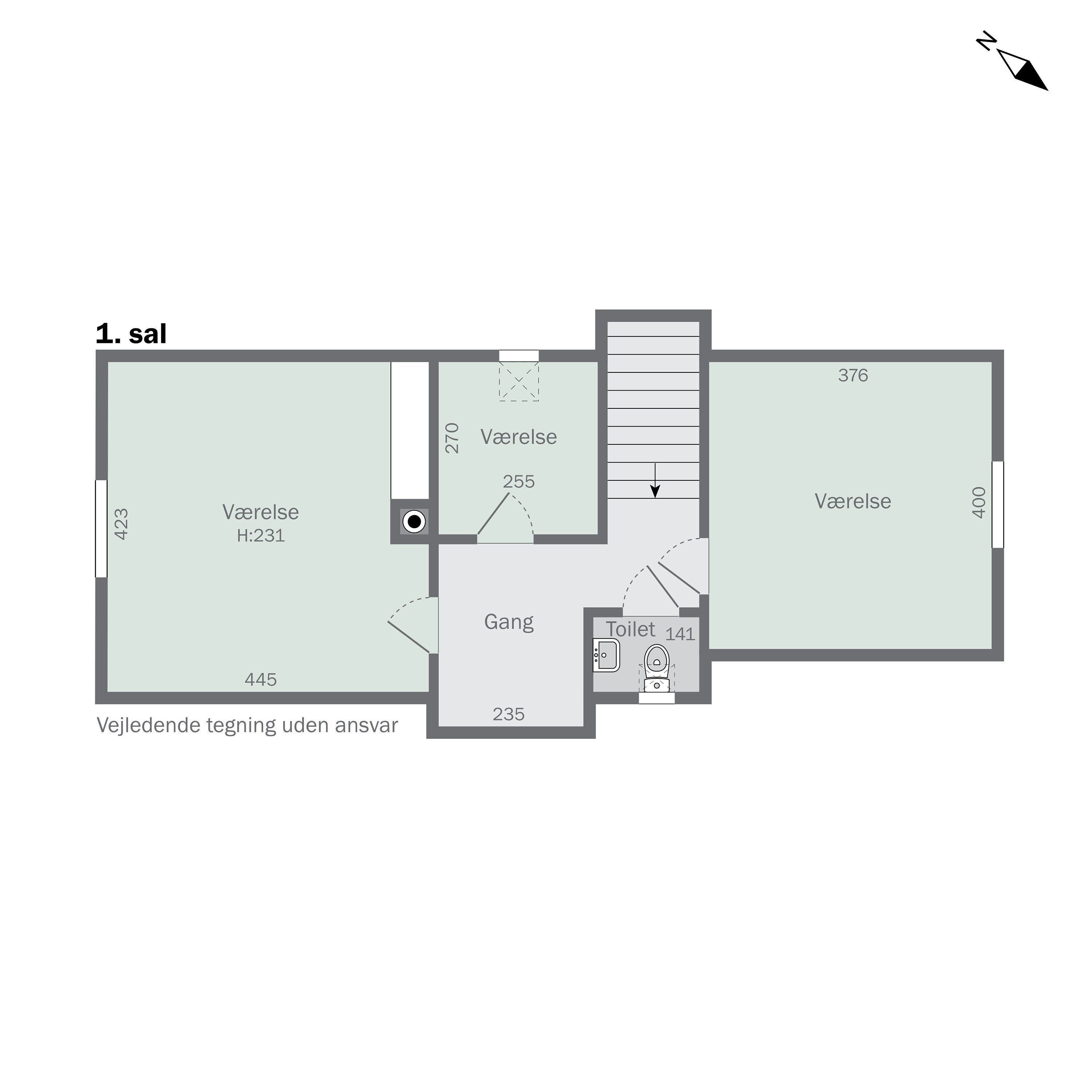 Plantegninger billede af Munkholmvej 43, 4300 Holbæk