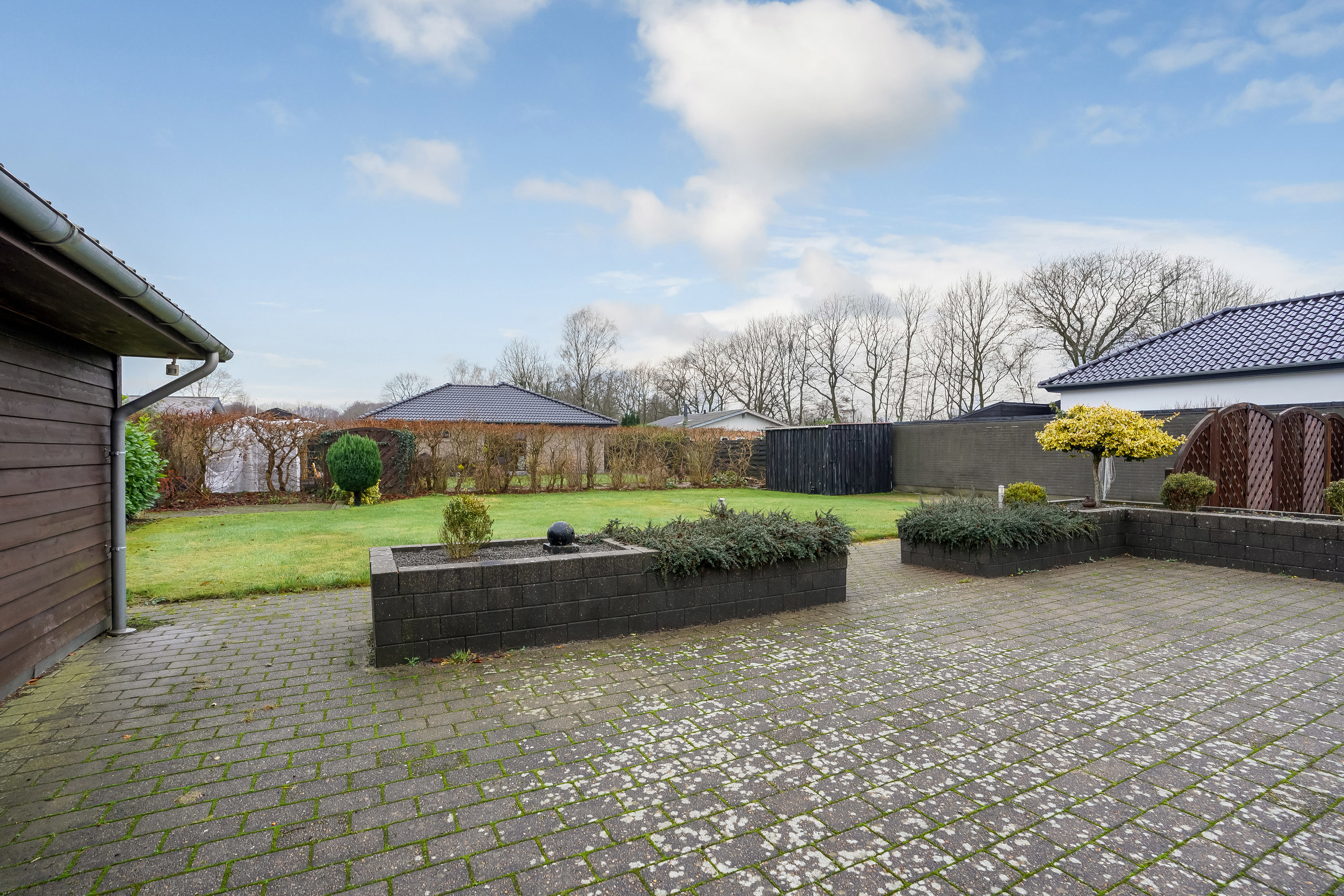 Fremhævet have billede i fuldskærmstilstand. Billede af Krogagervej 24, 7200 Grindsted