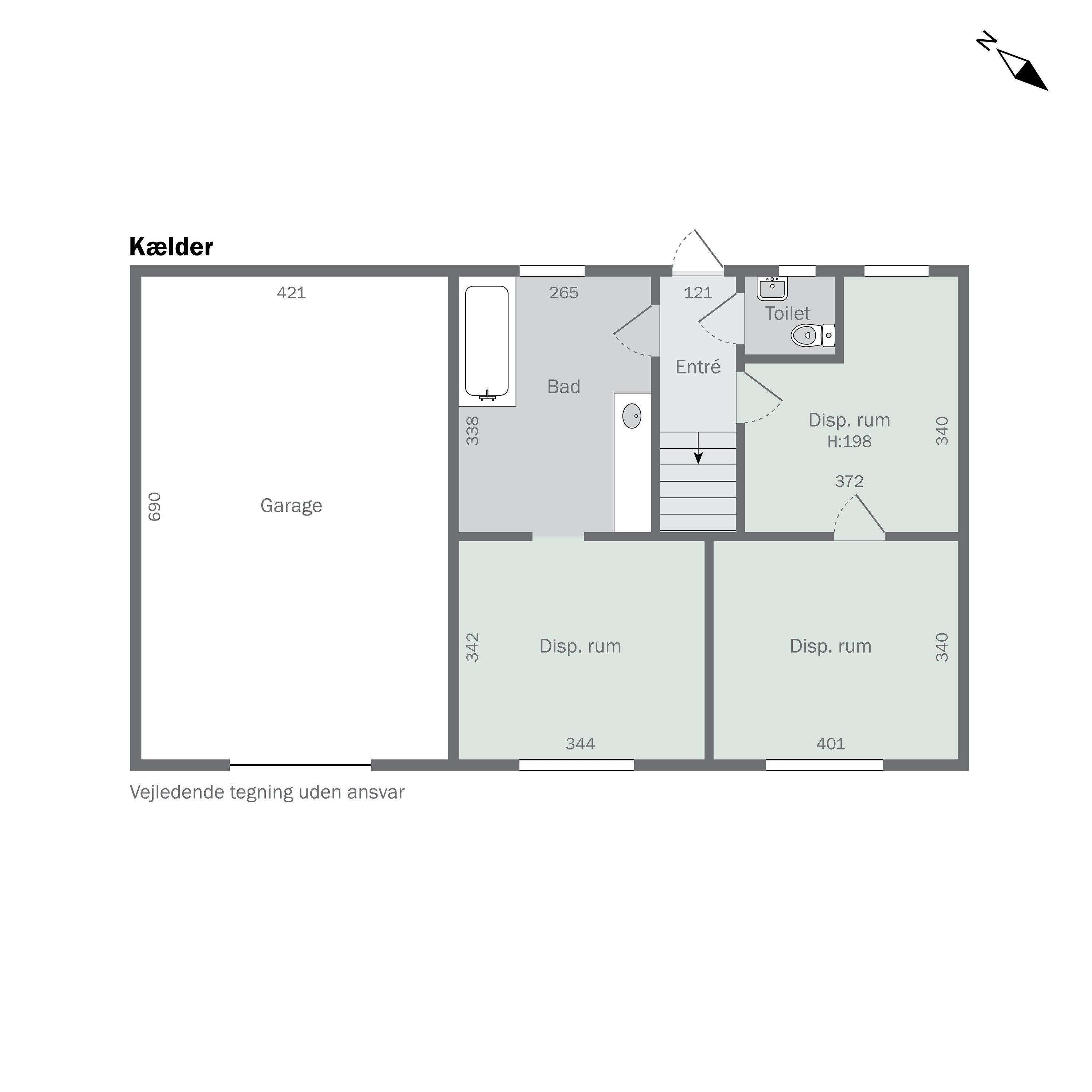 Plantegninger billede af Munkholmvej 43, 4300 Holbæk