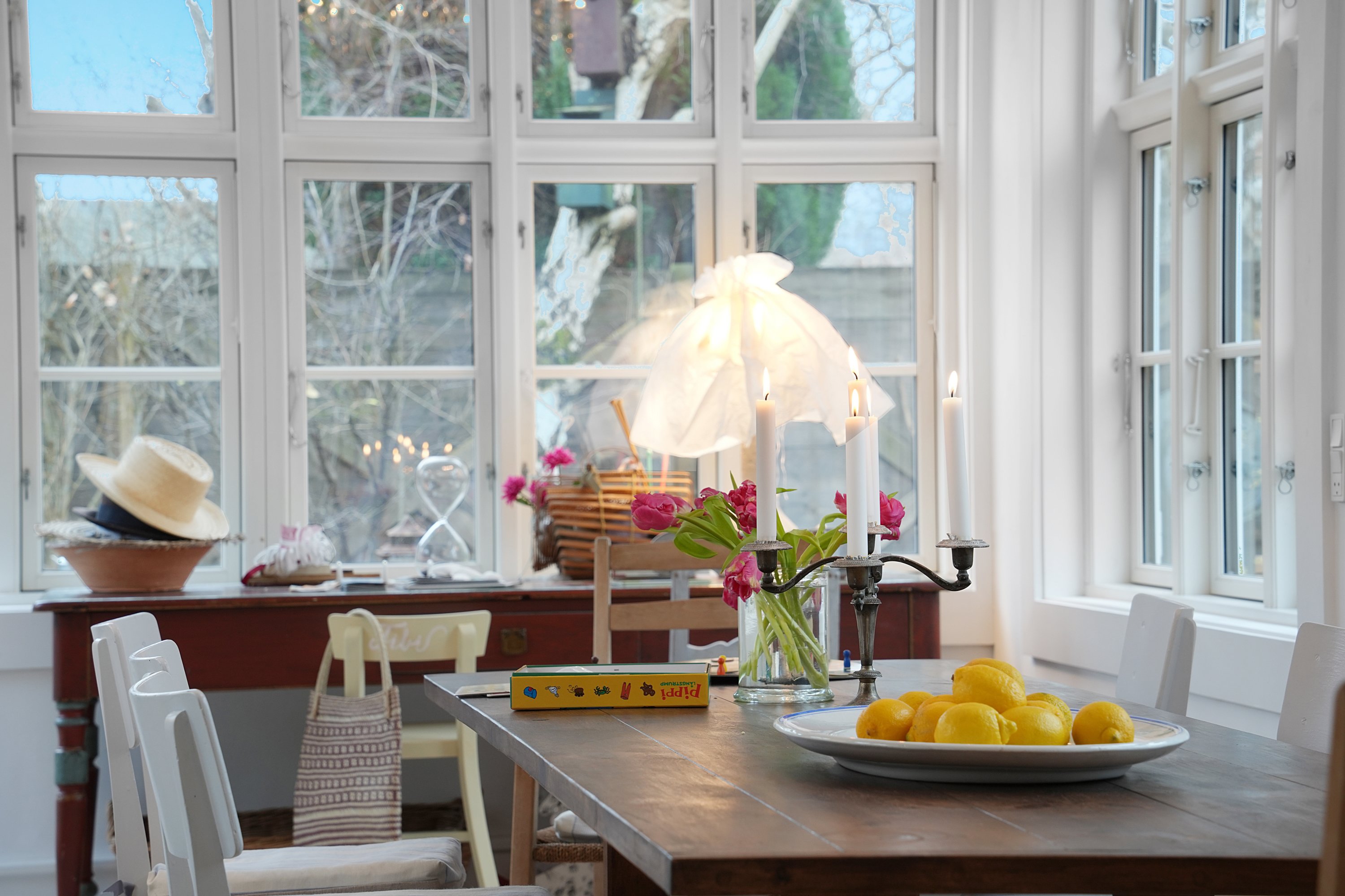 Fremhævet spisestue billede i fuldskærmstilstand. Billede af Lyngvangen 18, 4500 Nykøbing Sj