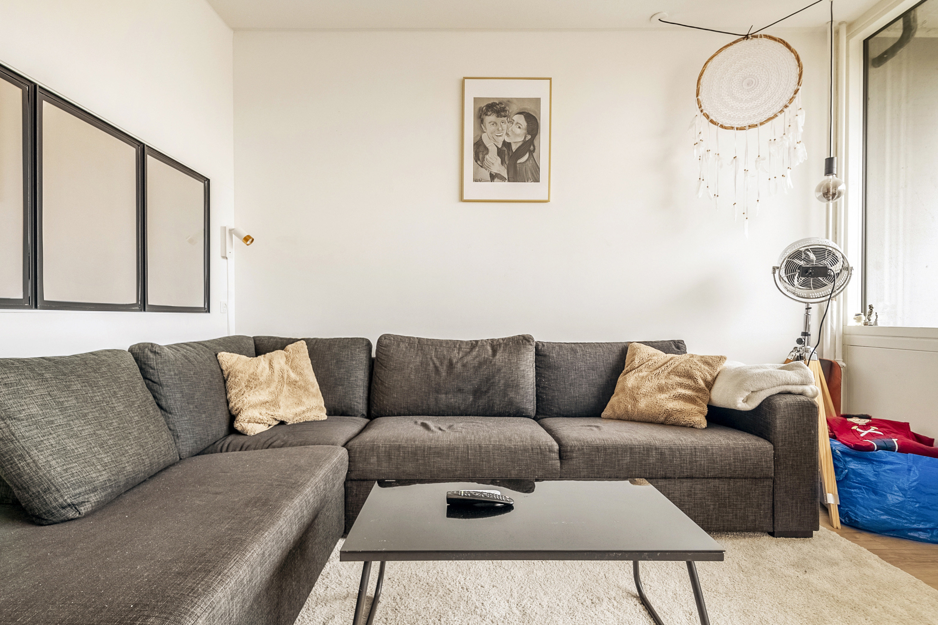 Fremhævet stue billede i fuldskærmstilstand. Billede af Edouard Suensons Gade 4, 4. b., Trøjborg, 8200 Aarhus N