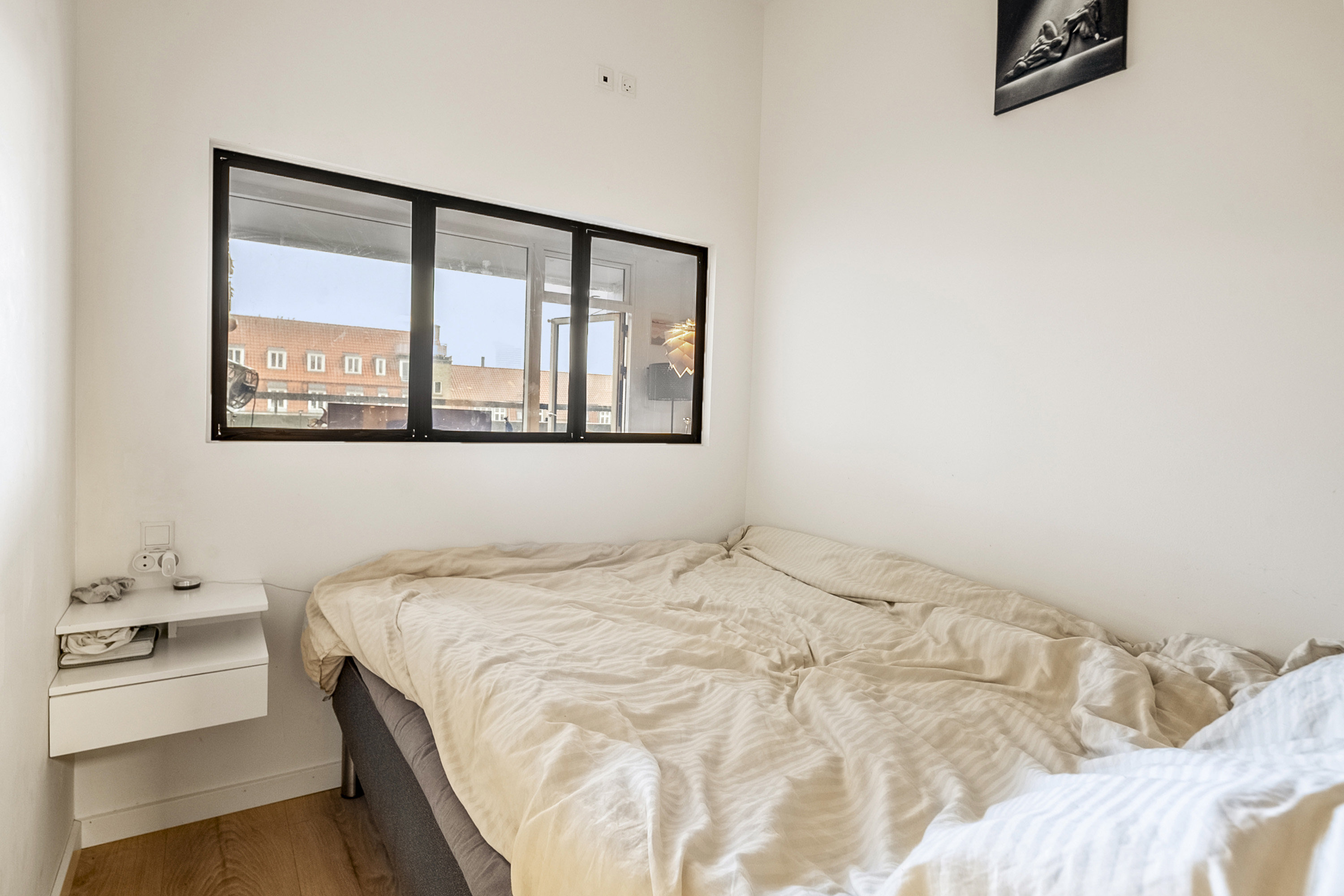 Fremhævet soveværelse billede i fuldskærmstilstand. Billede af Edouard Suensons Gade 4, 4. b., Trøjborg, 8200 Aarhus N