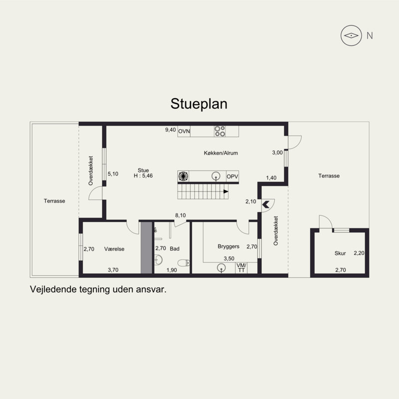 Plantegninger billede af Østergårds Alle 66, 8362 Hørning