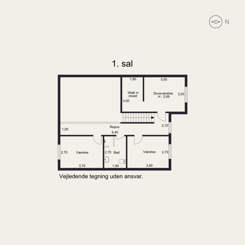 Plantegninger billede af Østergårds Alle 66, 8362 Hørning