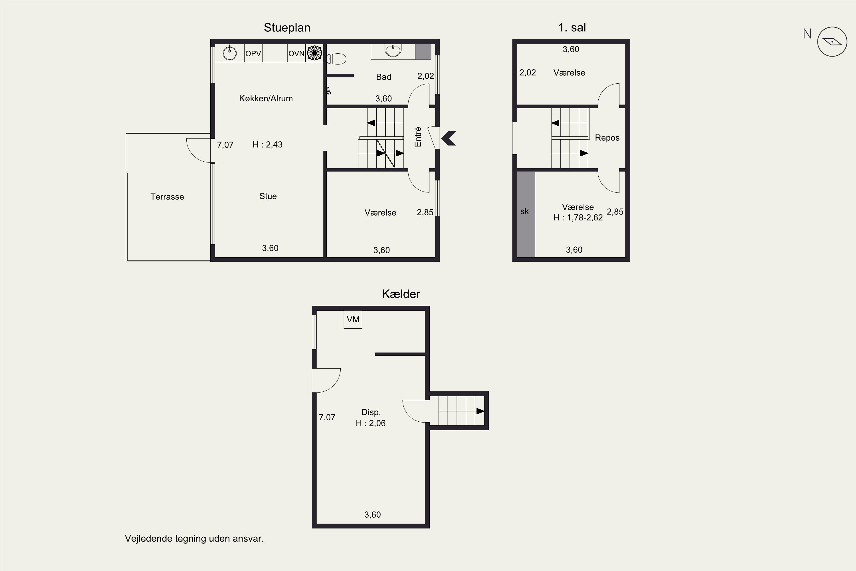 Plantegninger billede af Edvard Weies Vænge 43, 5220 Odense SØ