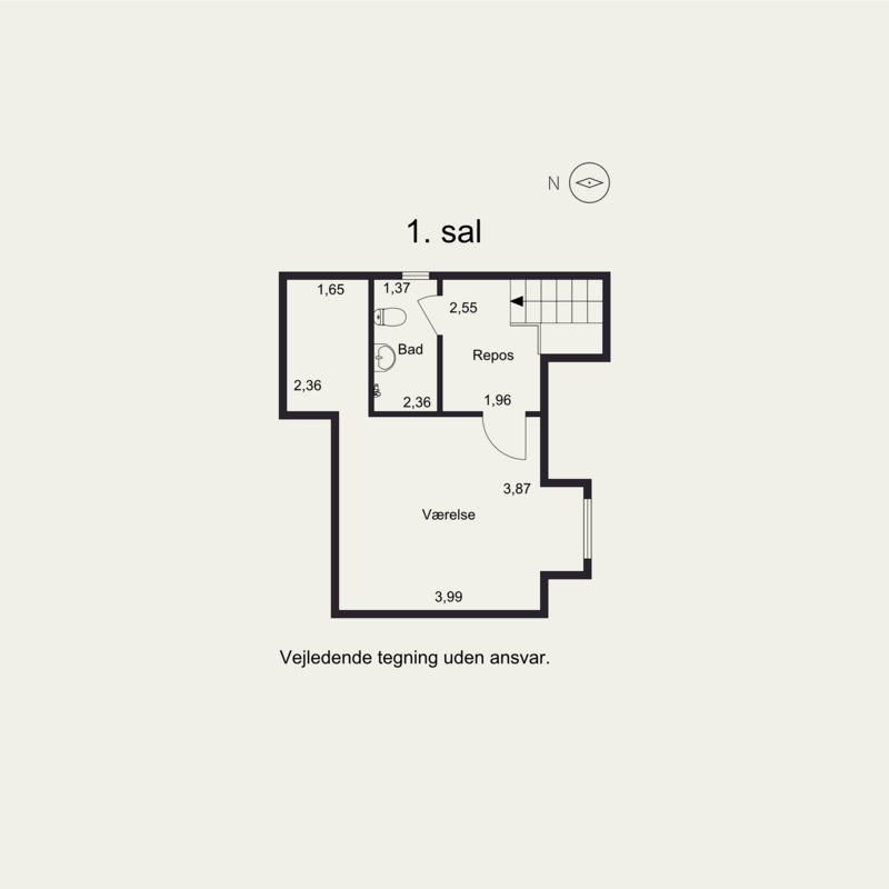 Plantegninger billede af Møllevænget 19, 9870 Sindal