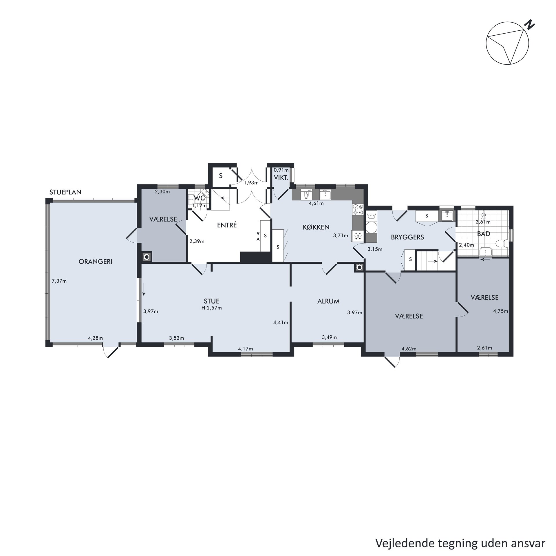 Plantegninger billede af Vinkelvej 7, 8240 Risskov