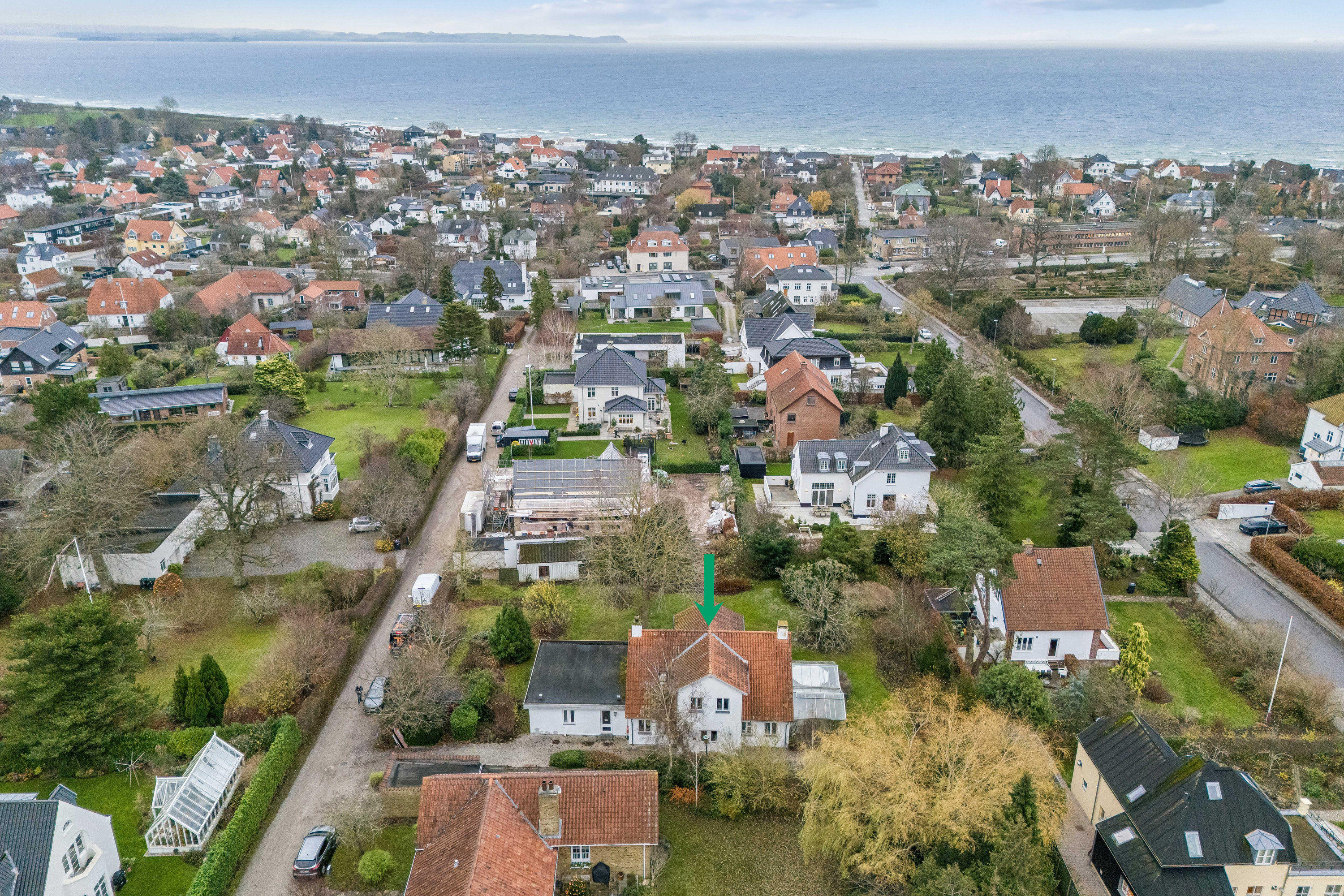 Miniaturebillede 1: luftfoto. Billede af Vinkelvej 7, 8240 Risskov