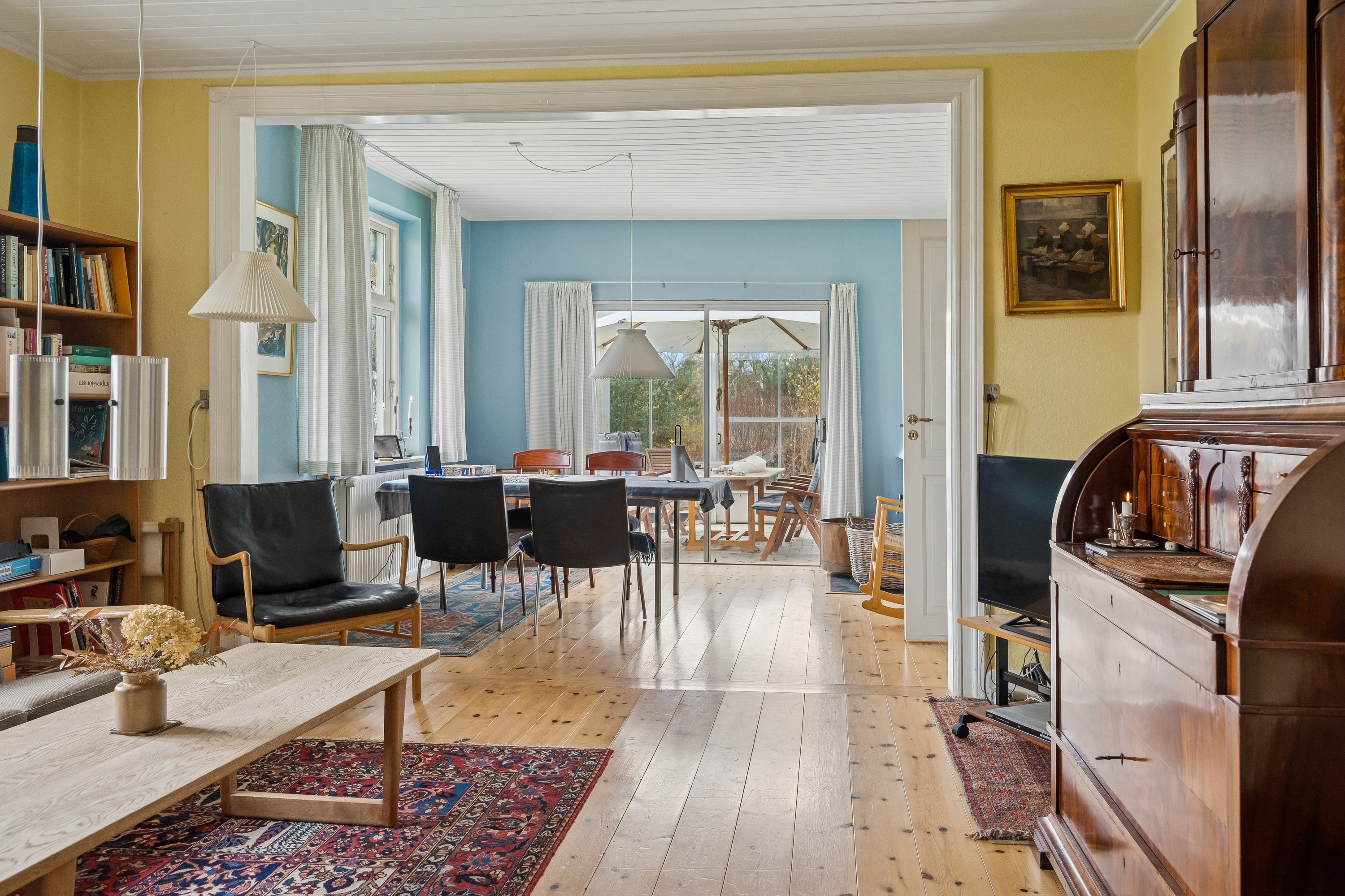 Fremhævet stue billede i fuldskærmstilstand. Billede af Vinkelvej 7, 8240 Risskov