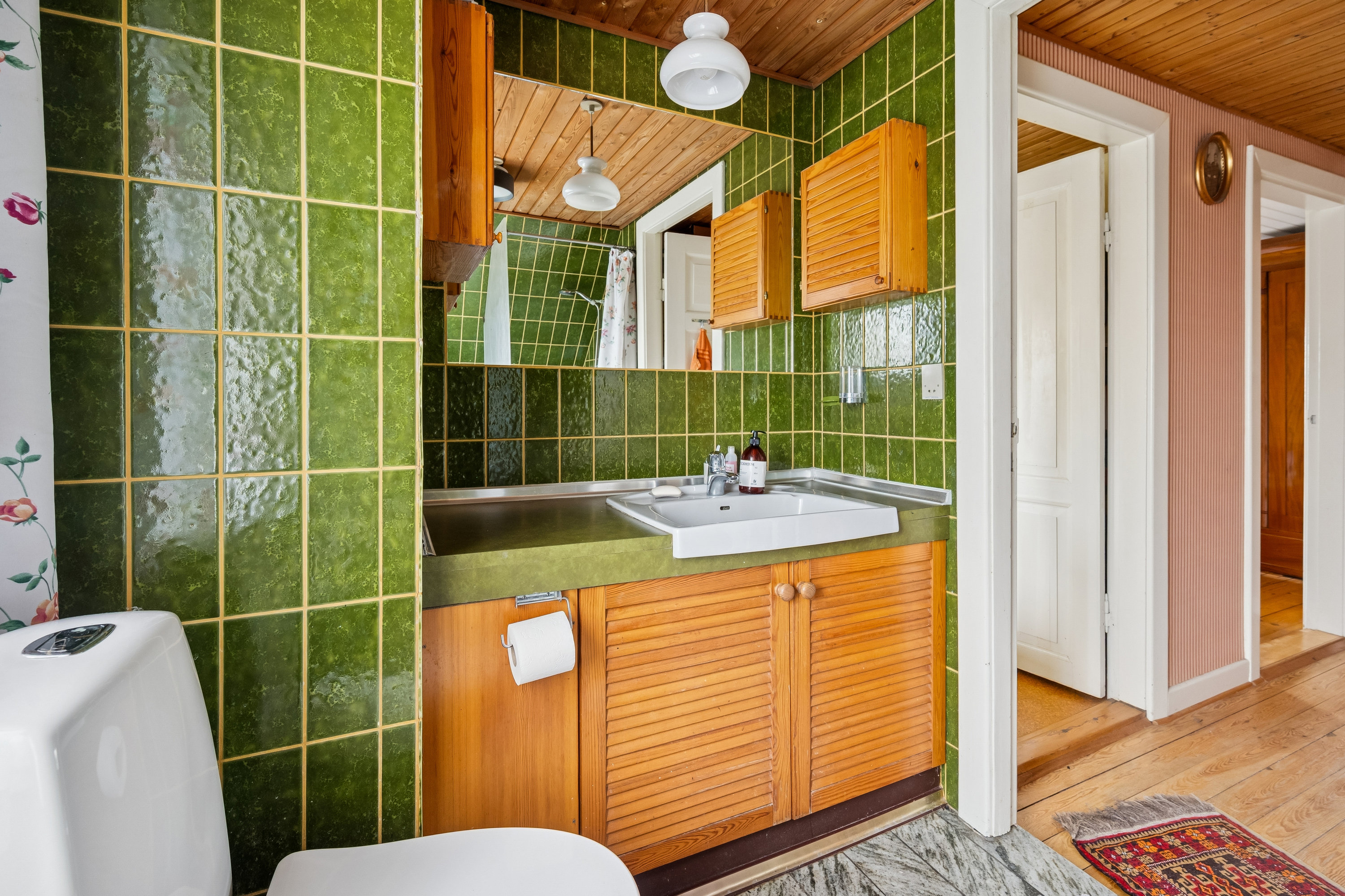 Fremhævet badeværelse billede i fuldskærmstilstand. Billede af Vinkelvej 7, 8240 Risskov