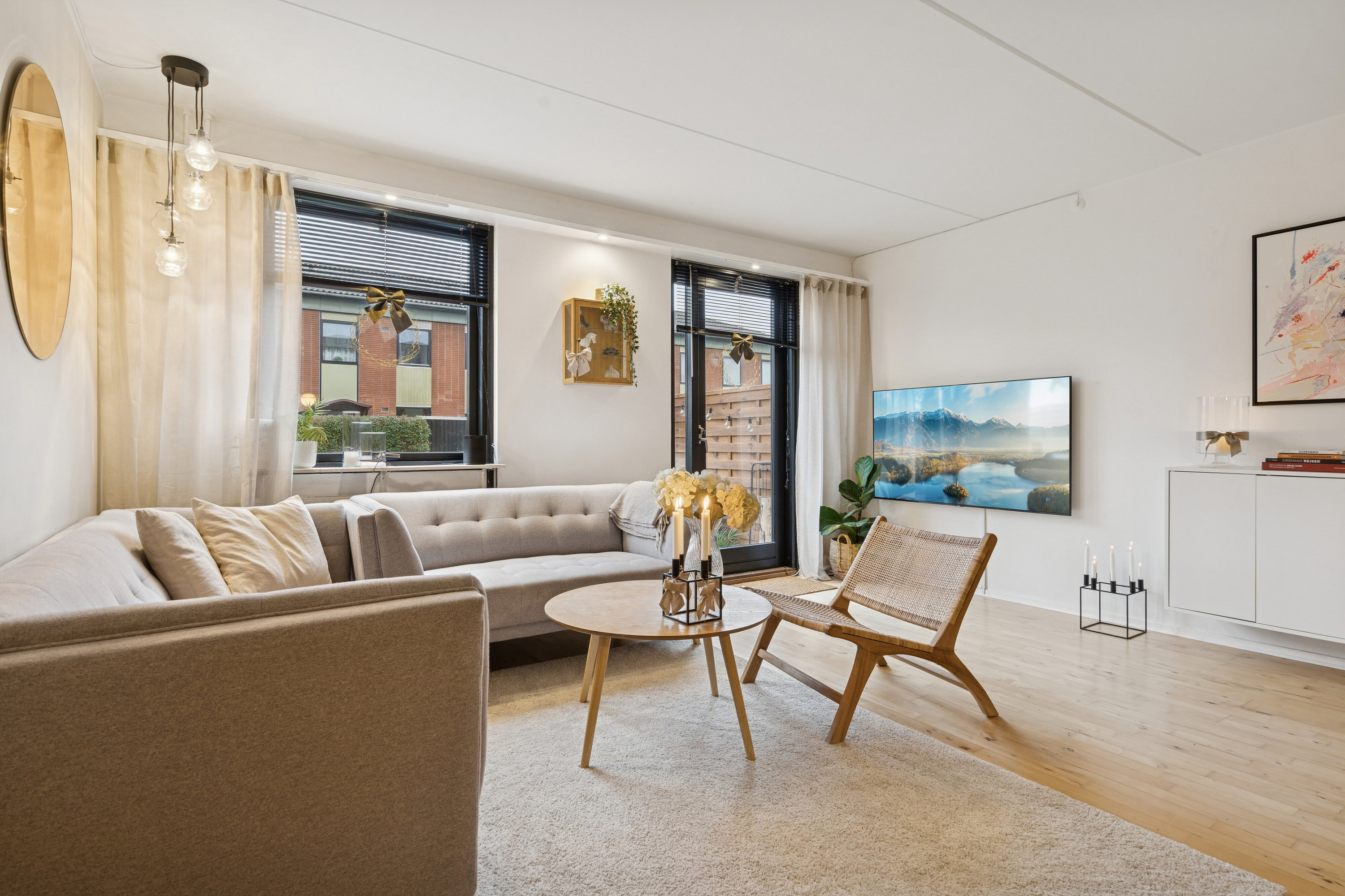 Miniaturebillede 2: stue. Billede af Elmehusene 181, 2600 Glostrup