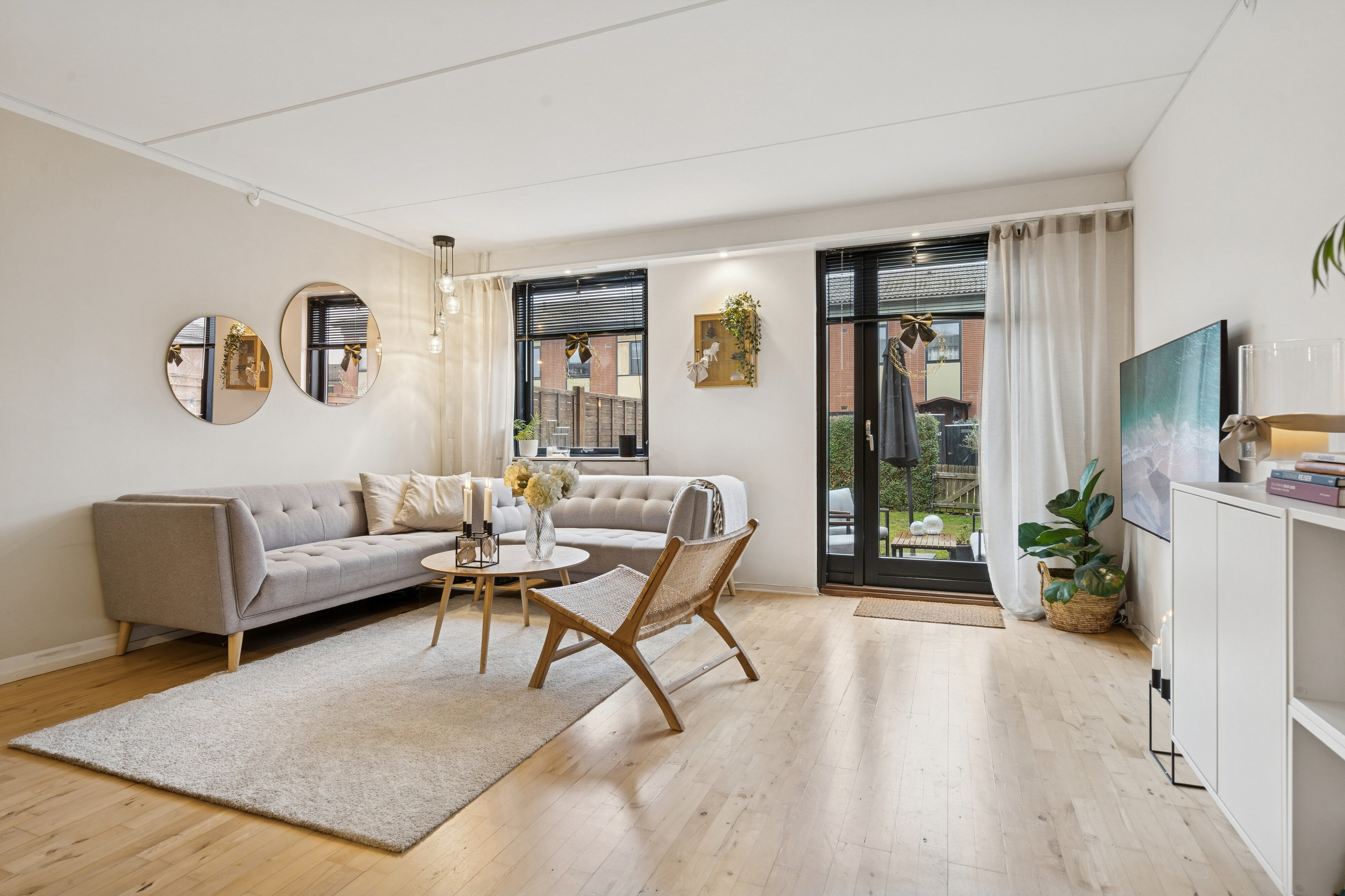 Miniaturebillede 1: stue. Billede af Elmehusene 181, 2600 Glostrup