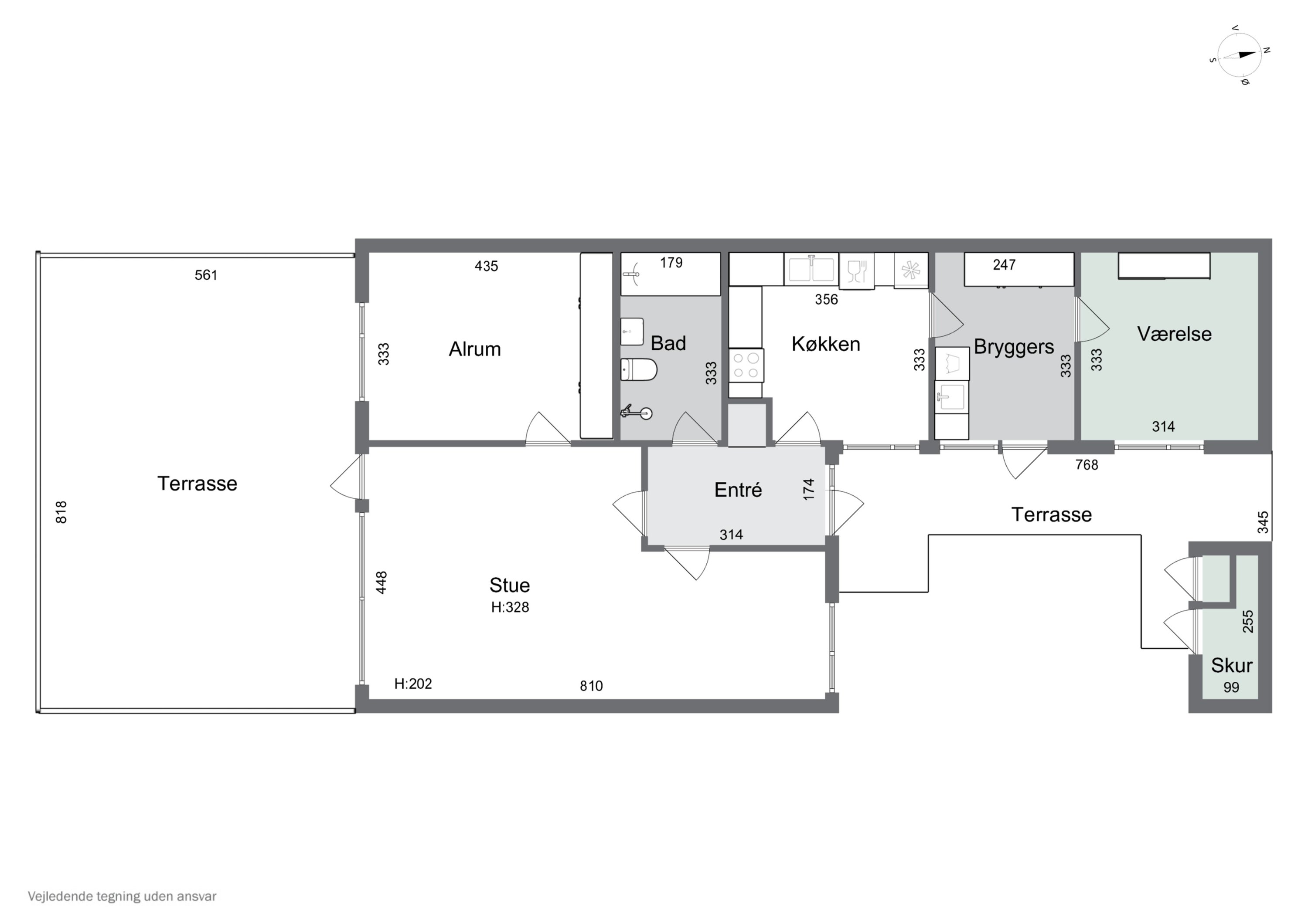 Plantegninger billede af Nyholms Alle 64, 2610 Rødovre