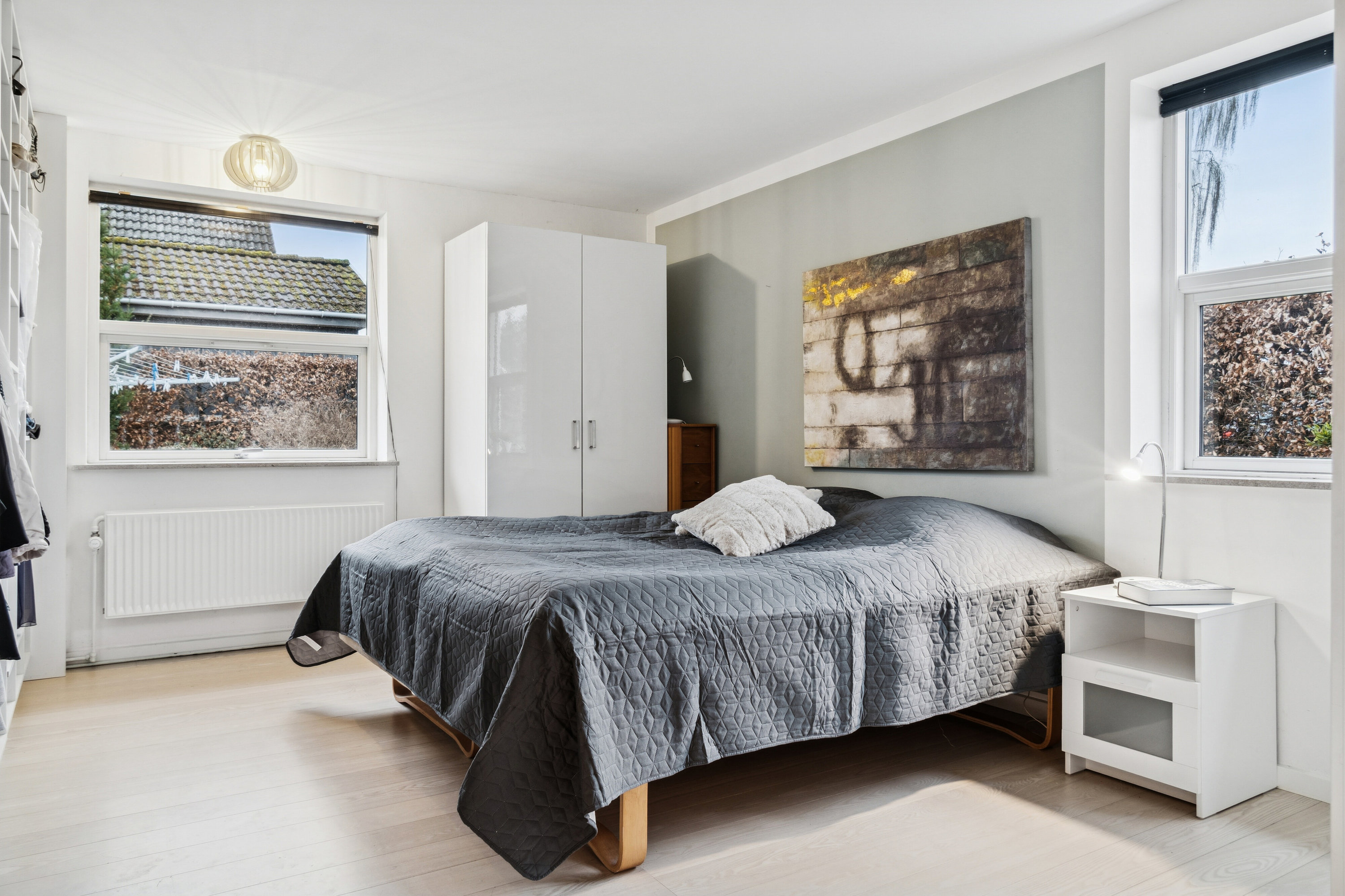 Fremhævet soveværelse billede i fuldskærmstilstand. Billede af Urtehaven 29, 4300 Holbæk