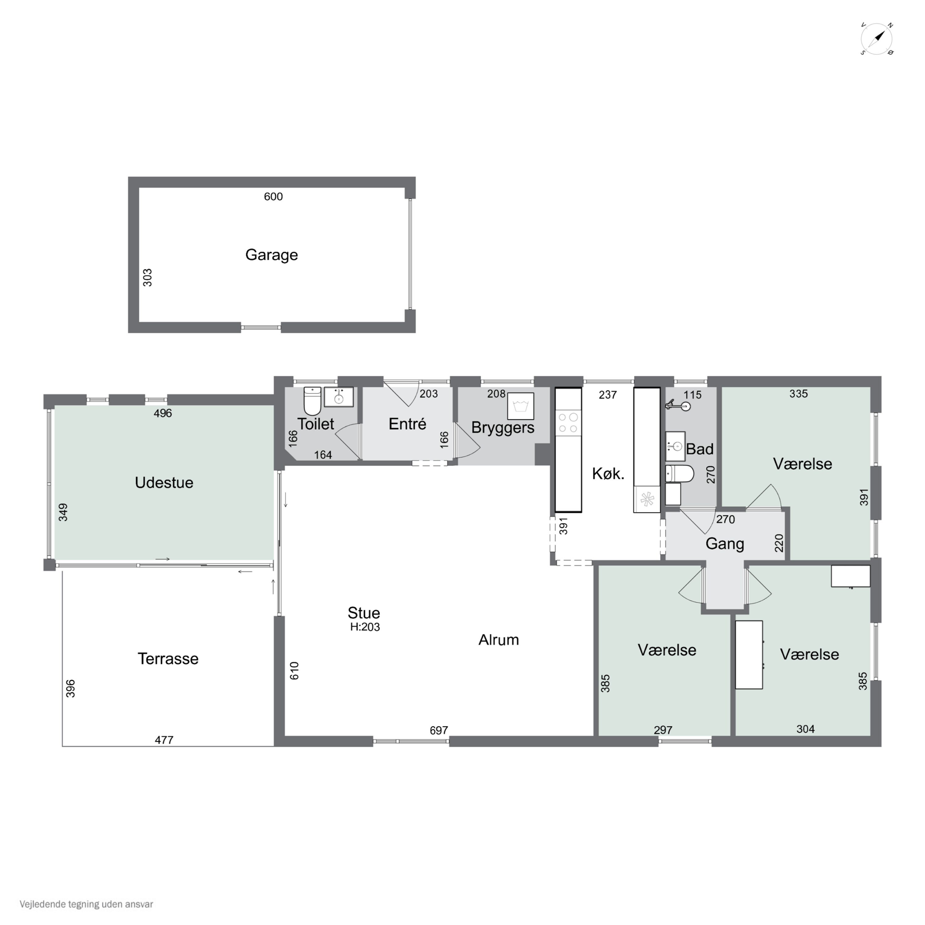Plantegninger billede af Ved Harrestrup Å 19, 2610 Rødovre